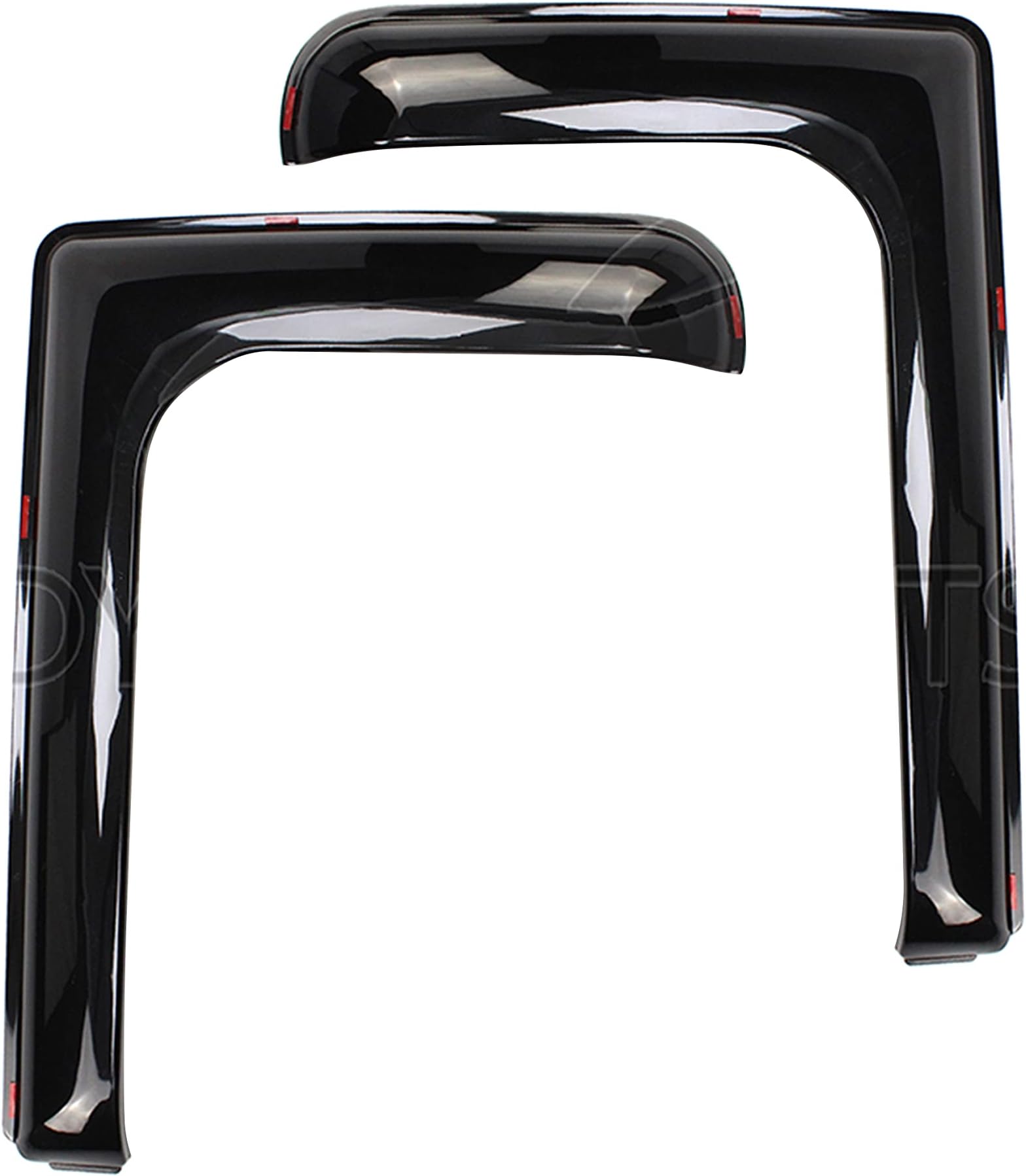 2X Replacement For Ford Transit Custom Front Wind Rain Sun Smoke Guard