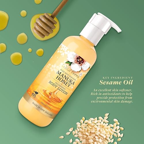 Miniatura 6 de Wild Ferns Loción Corporal Nutritiva Miel Manuka Grande, 93% Natural, 7.8 fl oz