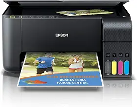 Multifuncional Epson EcoTank L3150 - Tanque de Tinta Colorida, Wi-Fi Direct, USB, Bivolt