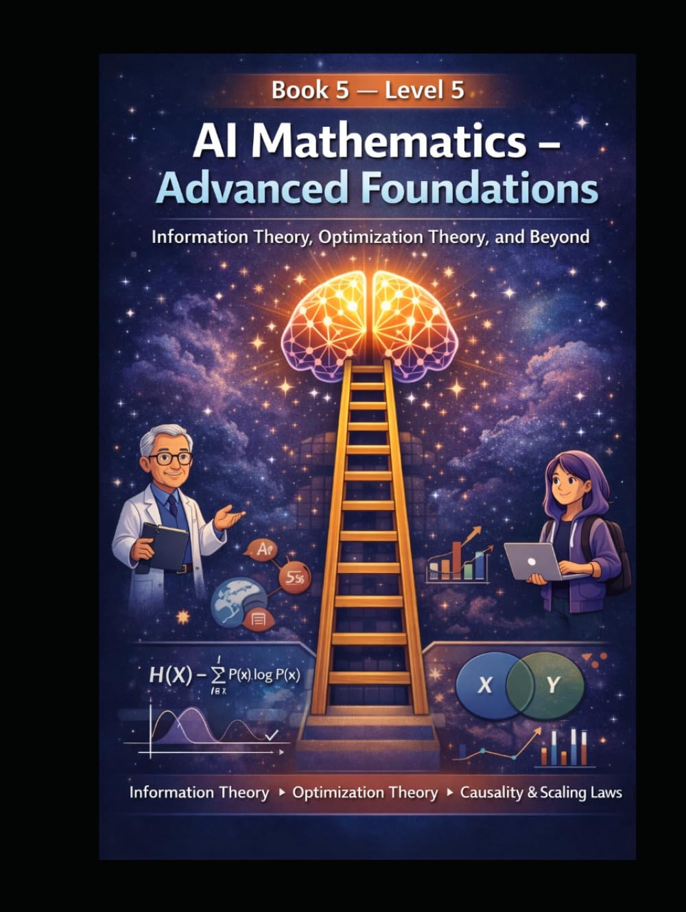 Book 5 — Level 5 AI Mathematics — Advanced Foundations: Information Theory, Optimization Theory, and Beyond (The AI Mathematics Ladder Building Intelligence from First Principles)