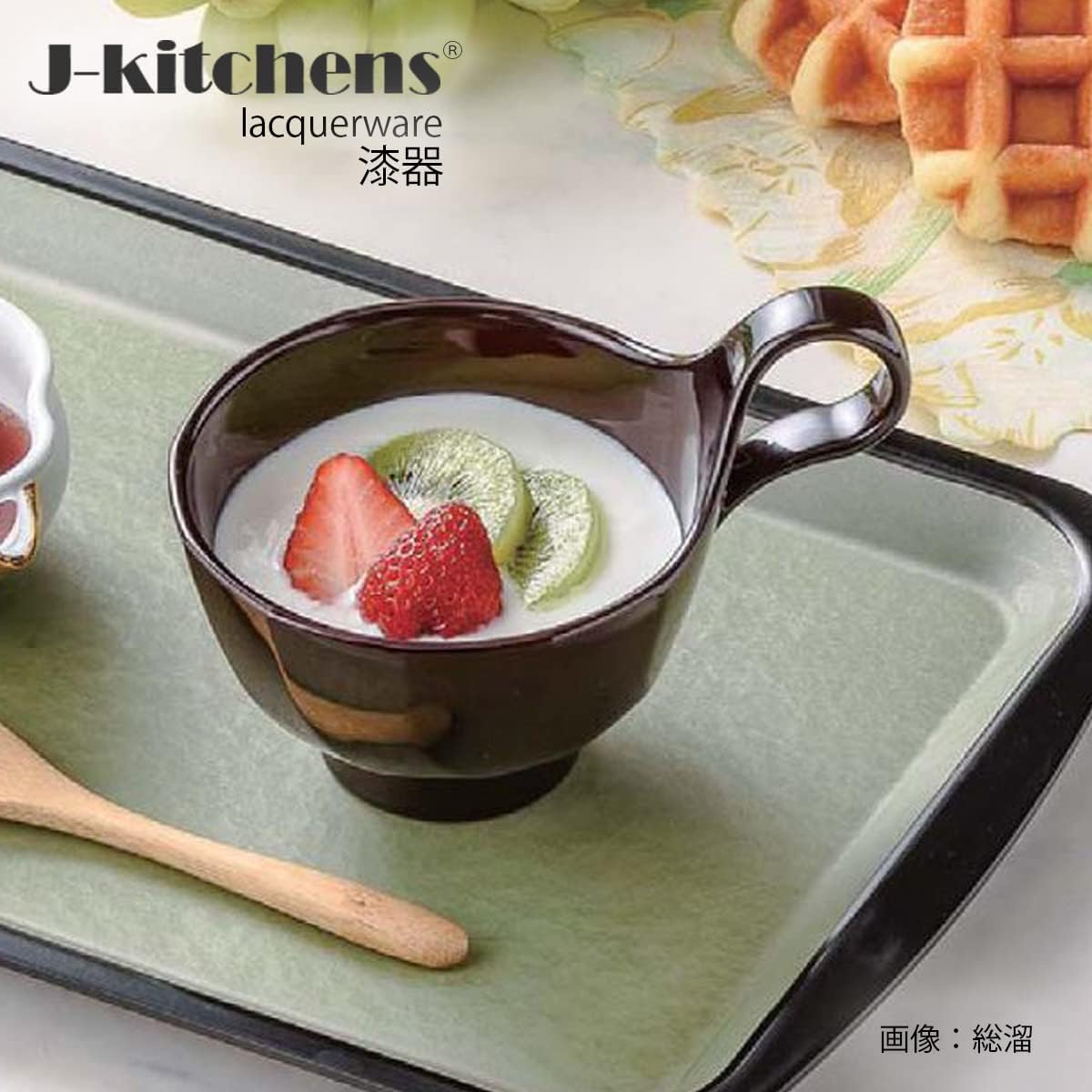 J-kitchens 6-189-2 Miso Soup, Rice Bowl, Soup Bowl, Boiled Bowl, Heat Resistant, Tottie, Swirl Shape, Soup Bowl, All Silver See-through, Made in Japan