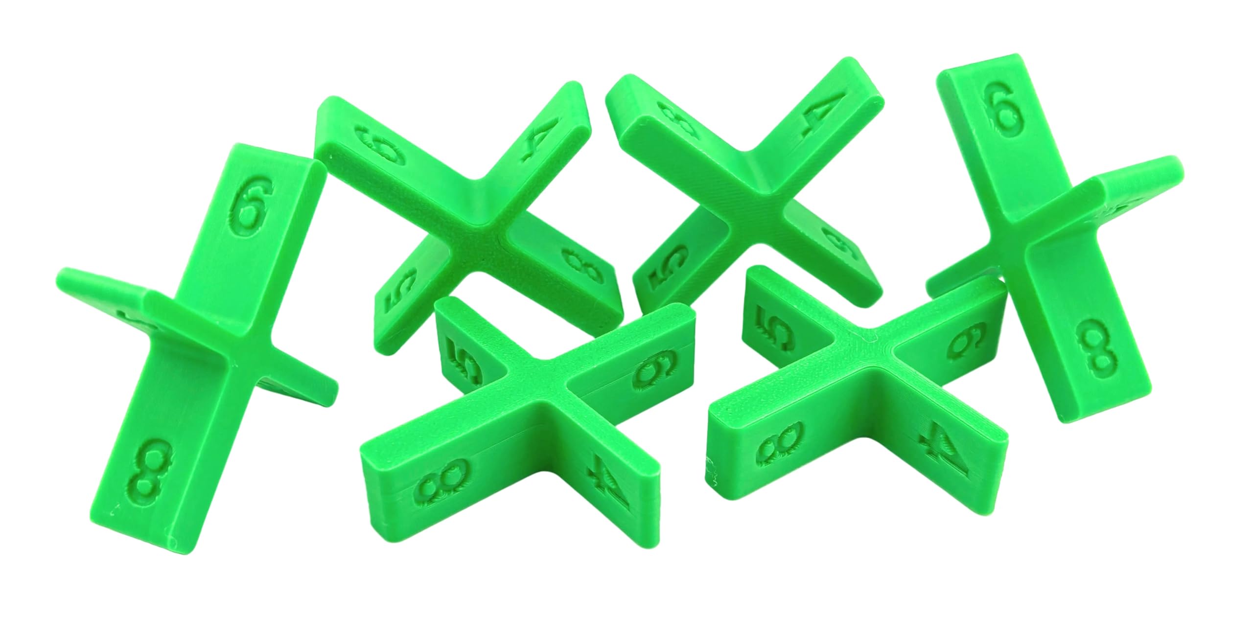 3Dimensional Studio Green Decking Spacer 6 Pack Multiple Sizes 4Mm, 5Mm, 6Mm, 8Mm