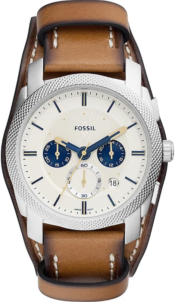 FOSSIL クロノグラフ ステンレススチール 時計 値下げFOSSIL 腕時計