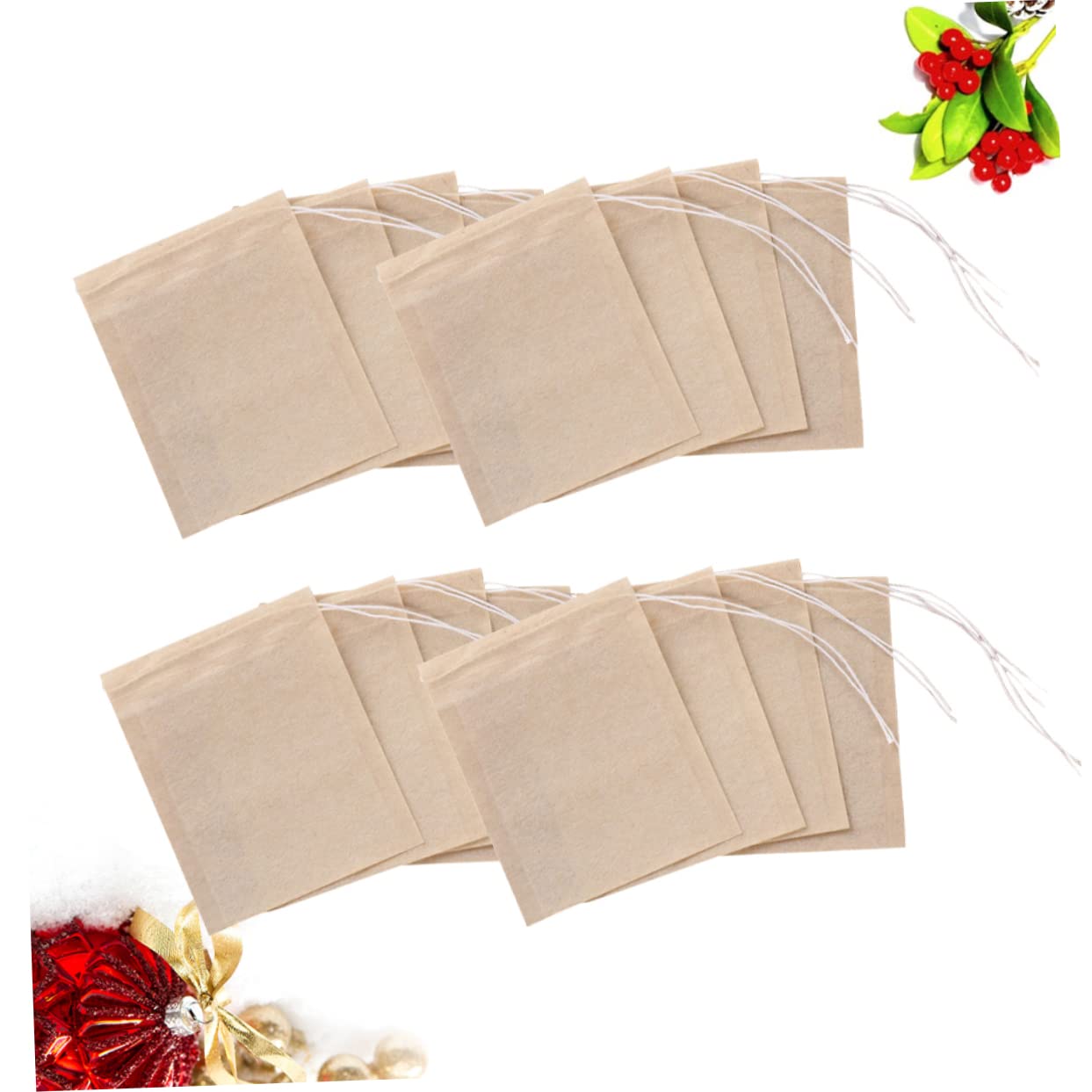 PRETYZOOM 900piezas Bolsas De Té Desechables Cordón Para Infusiones De Café Especias y Hierbas Material Seguro y Ligero Para Uso Diario