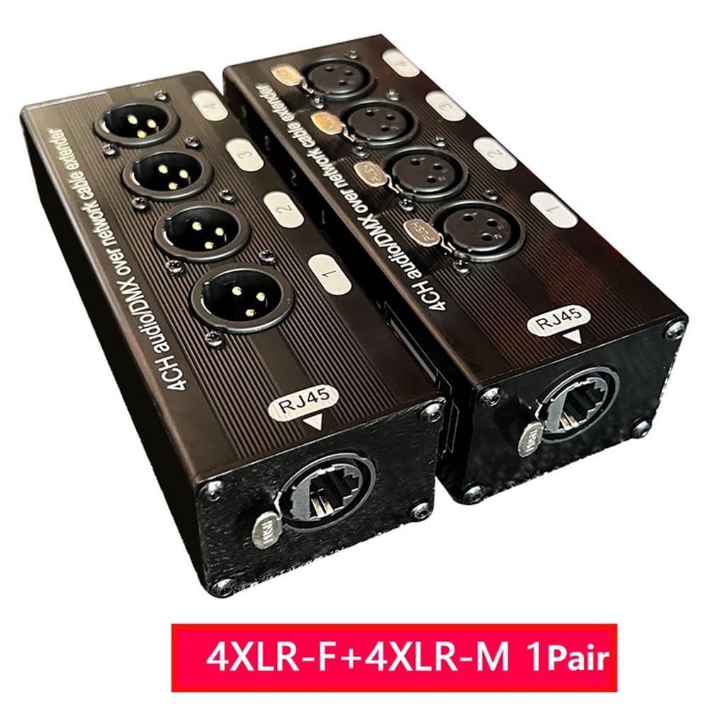Amazon.co.jp: LAMELLIS 1 ペア 4 チャンネル 3 ピン XLR オーディオ