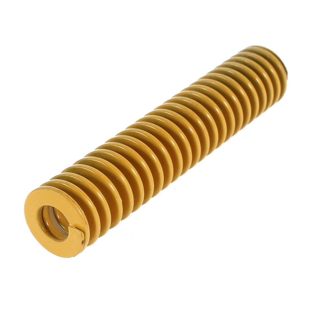 Uxcell Yellow Sourcingmap 90Mm X 18Mm X 9Mm Metal Tubular Section Mould Die Compression Spring