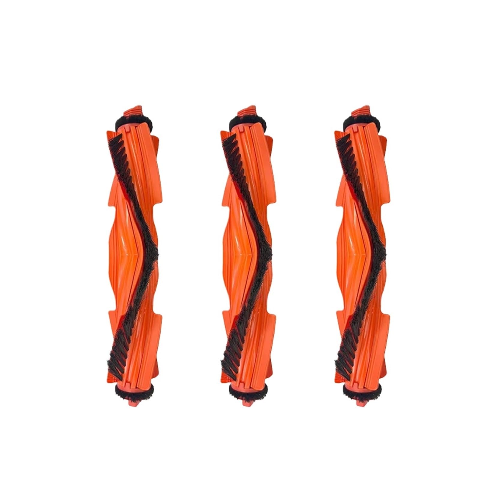 EEZII Main Brush Replacement Parts，Compatible For Xiaomi，S40/OV81,Robot Vacuum Cleaner Accessories(3pcs)