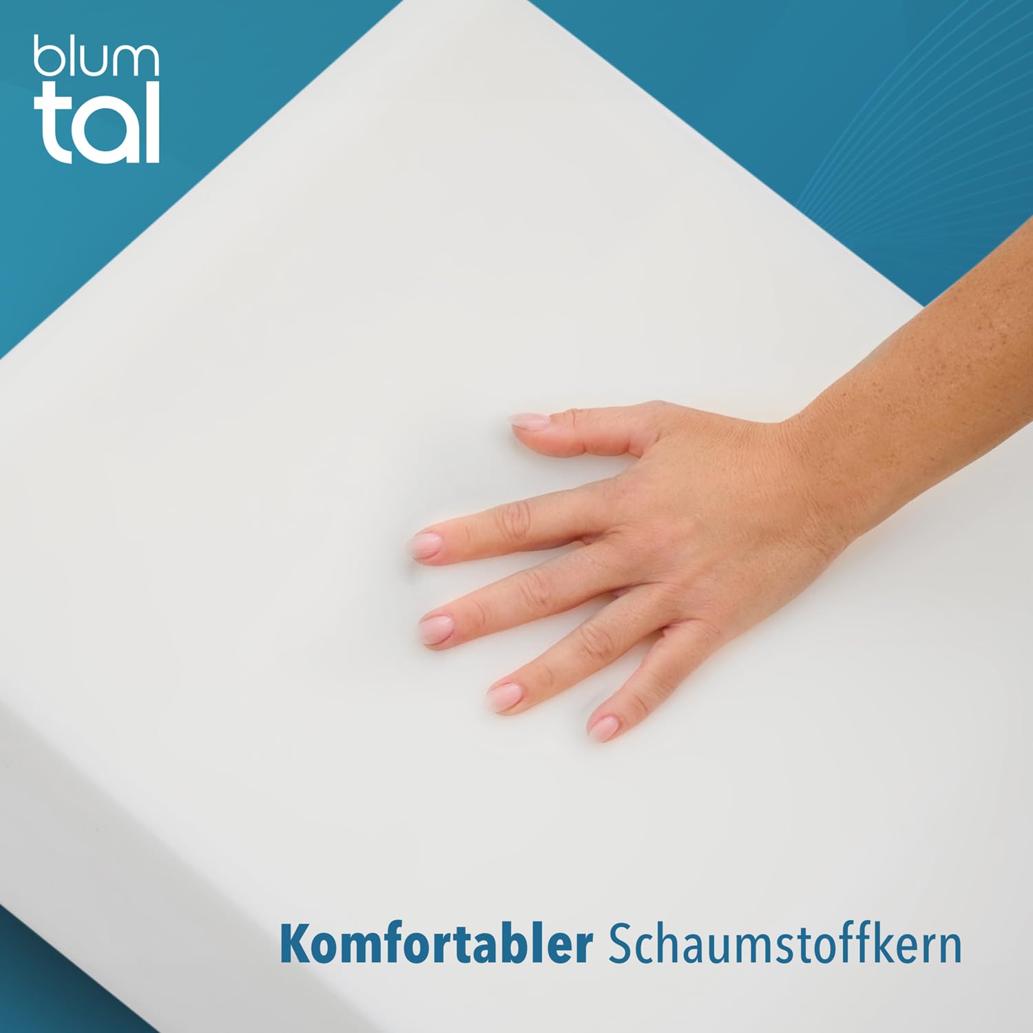 Blumtal Ergonomisches Venenkissen - höhenverstellbares Beinkissen gegen schwere Beine - Lagerungskissen Erwachsene - Venenkissen Beinhochlagerungskissen - Beinkissen Venen mit waschbarem Bezug in Grau
