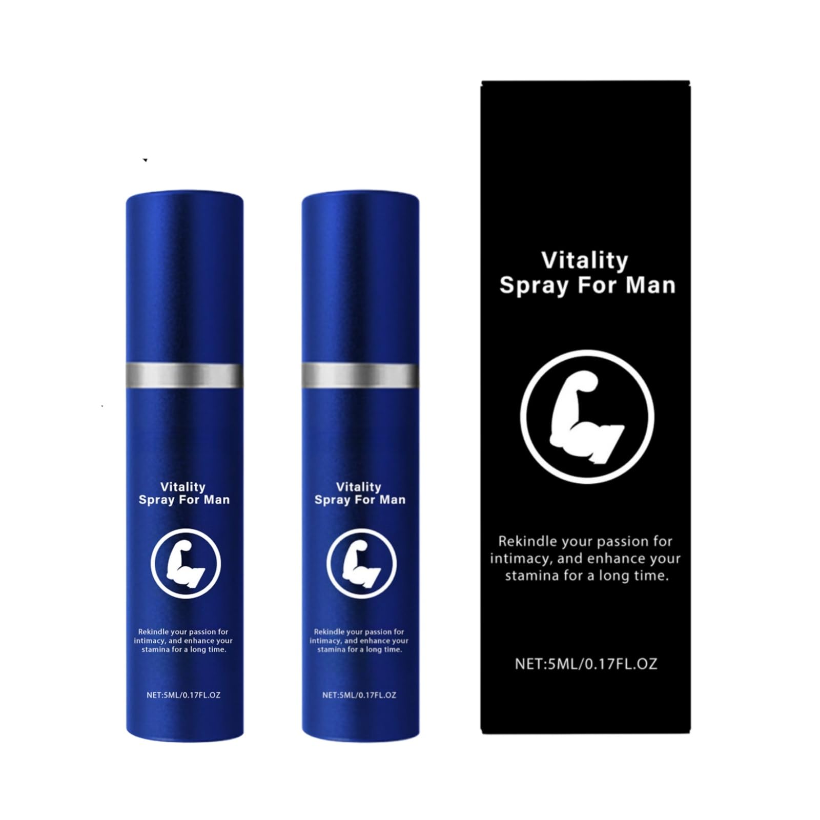 Énergiealpha Energy Alpha Medivita Medivita Revitalizante Erectboost para hombre de acción rápida, mejora la atracción masculina (2 piezas)