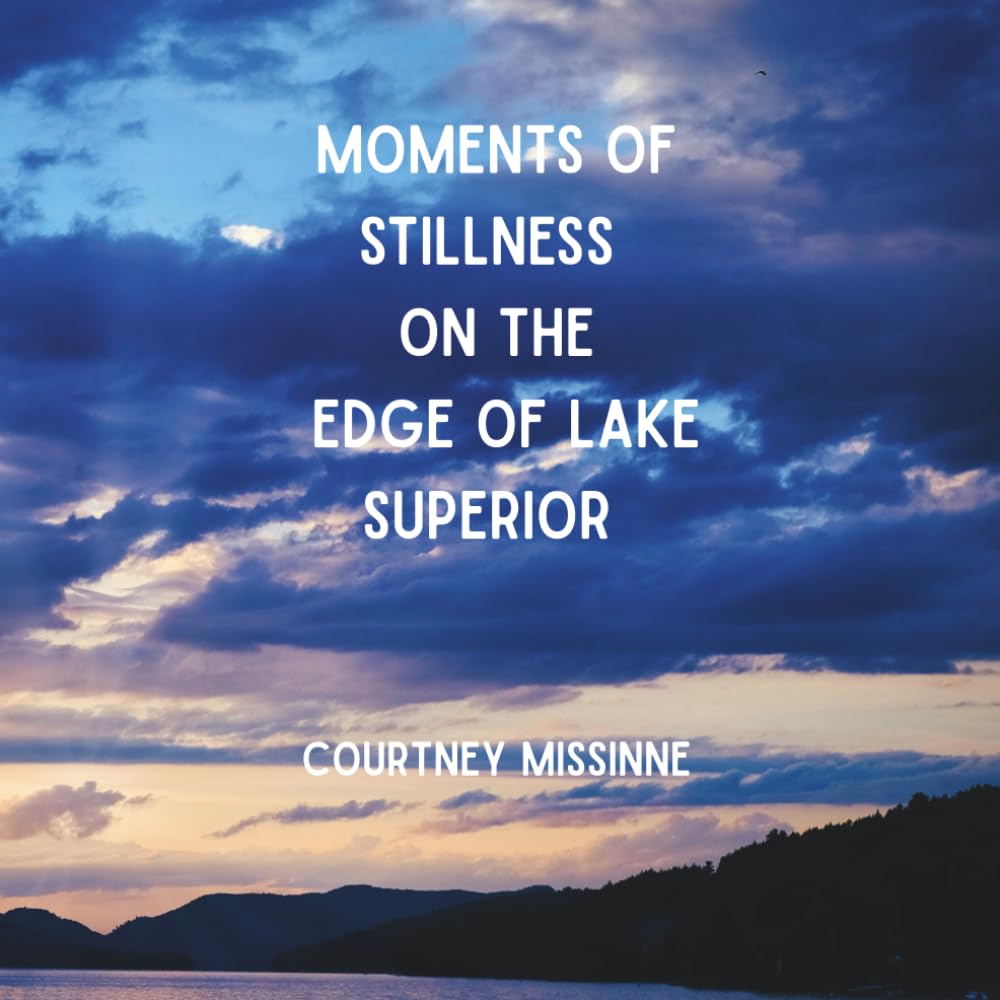 Lake Superior Moments Of Stillness - Cadre photo nature minimaliste 40x60cm