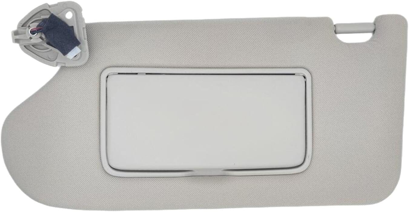 Left Driver Side Sun Visor with Light, Sun Visor