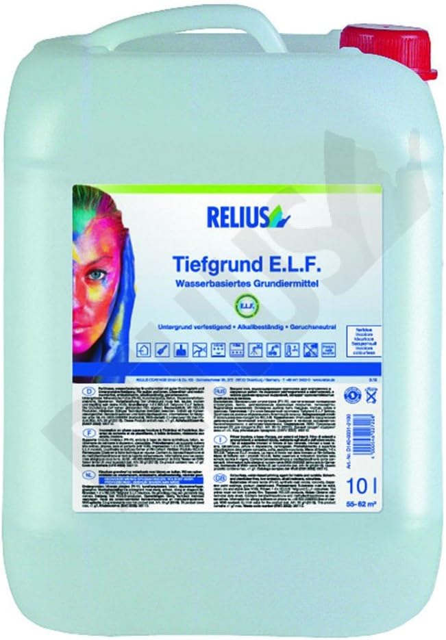 Relius Tiefgrund ELF, farblos, 10 Ltr. : Amazon.de: Baumarkt