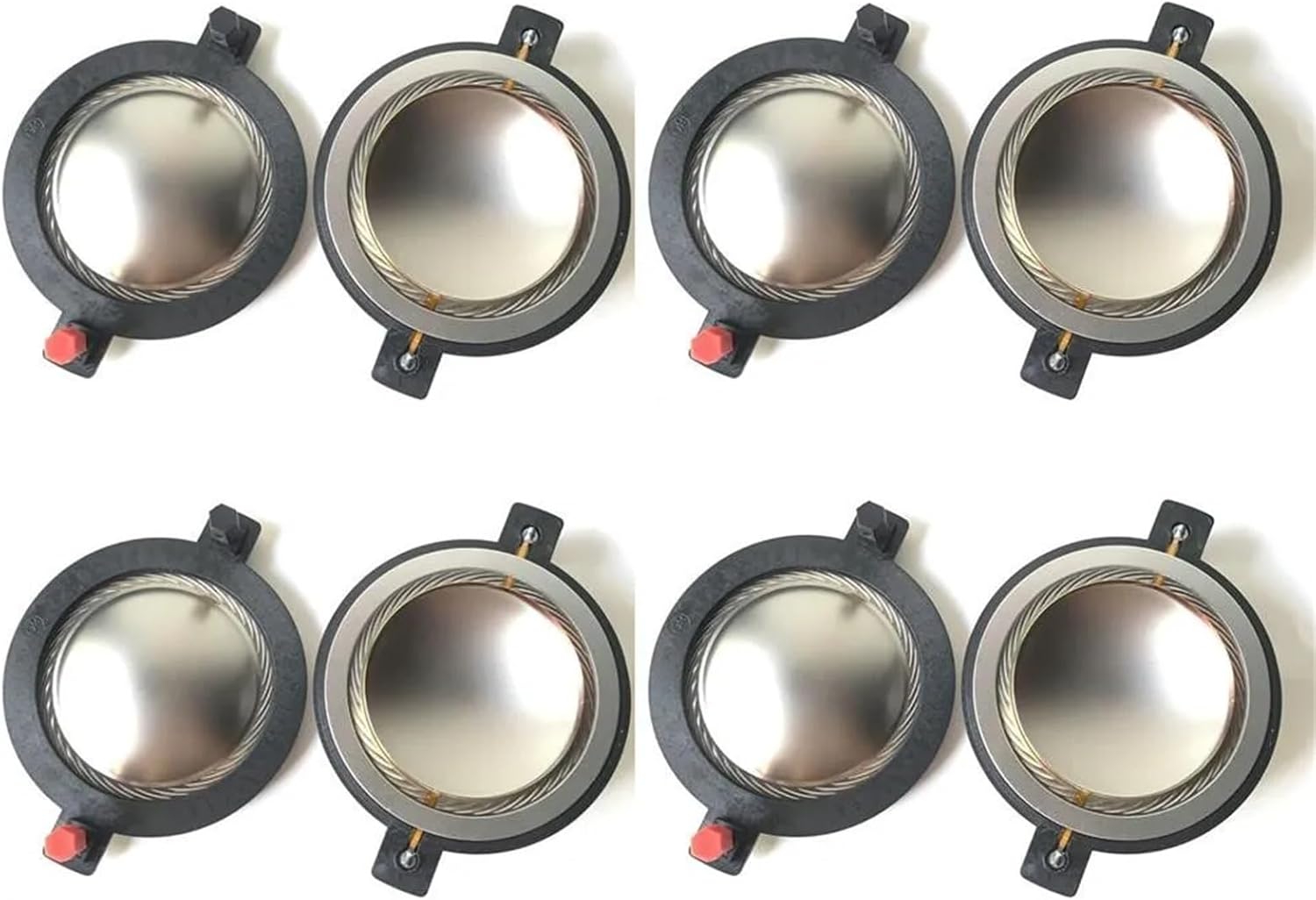 8pcs Replacement Diaphragm for DE75 DE750 DE82 DE85 8 ohm Pure Aluminum Wire(Aluminum Round 16OHM)