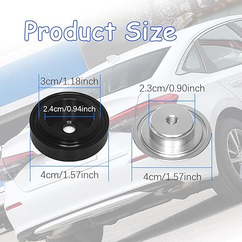 Miniatura 2 de Tapón para limpiaparabrisas trasero de automóvil, kit de eliminación de limpiaparabrisas trasero, tapa de ojal para limpiaparabrisas, kit de