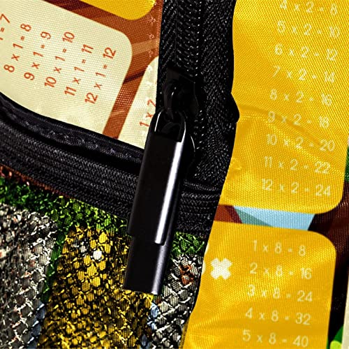 Sac à dos pour garçons et filles avec table de multiplication 30,5 cm multicolore 8 - 4