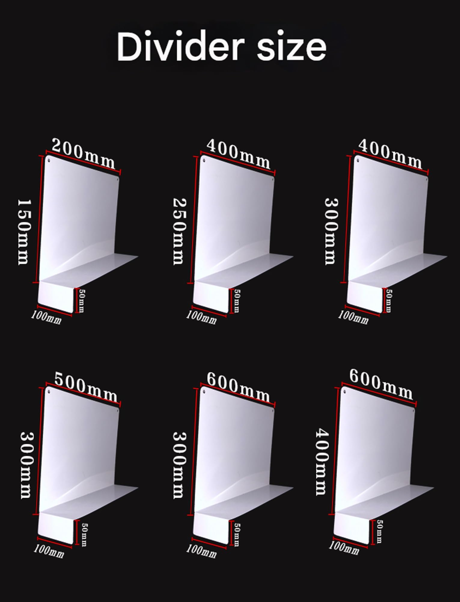 Divisori per mensole per armadio, 8 pezzi, organizer per vestiti, borse, asciugamani, libri, cucina, file da ufficio e scaffali per magazzini