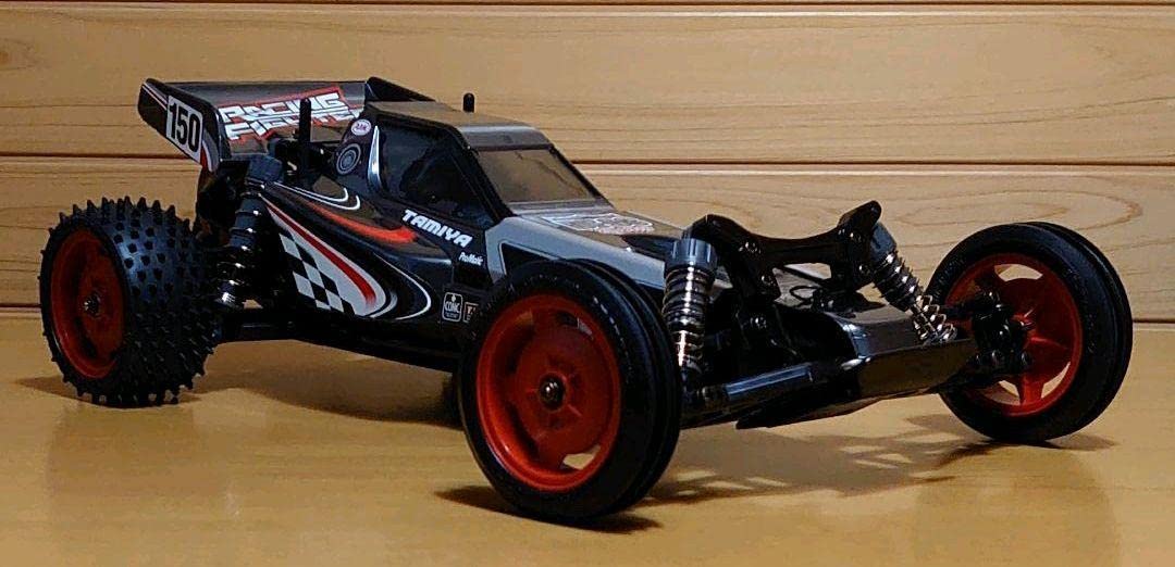 Amazon.co.jp: タミヤRCブラックエディションレーシングファイター黒 