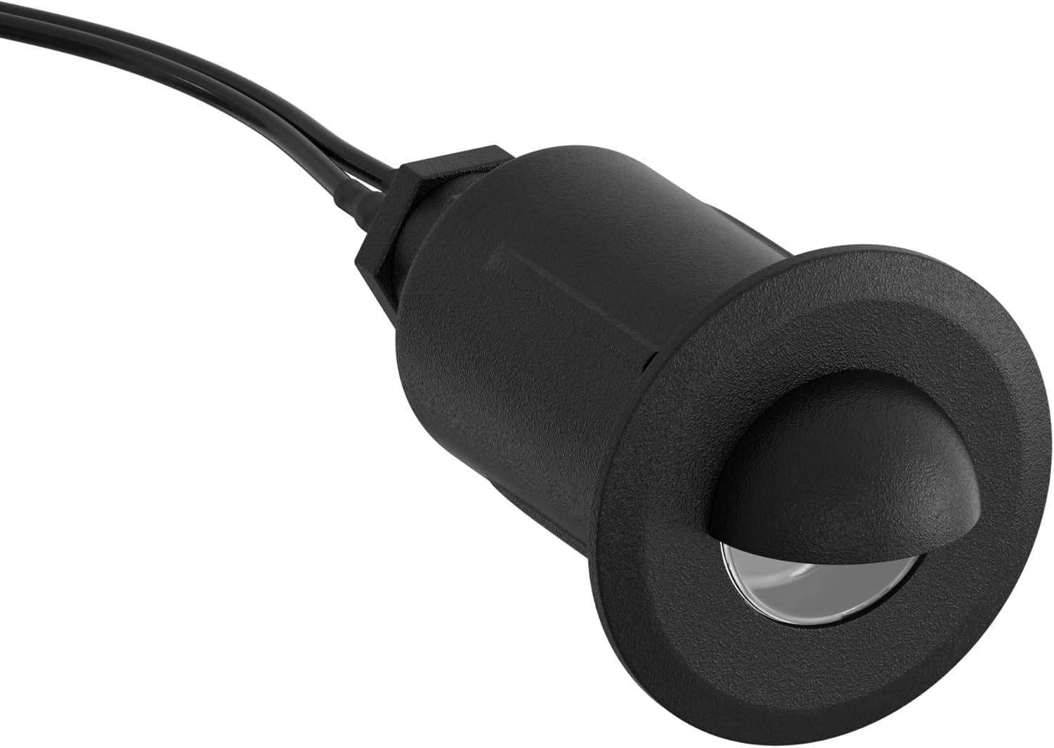 Kichler 3" MR8 Recessed with Cowl in Black Brass, (2" x 3"), 15492BKB