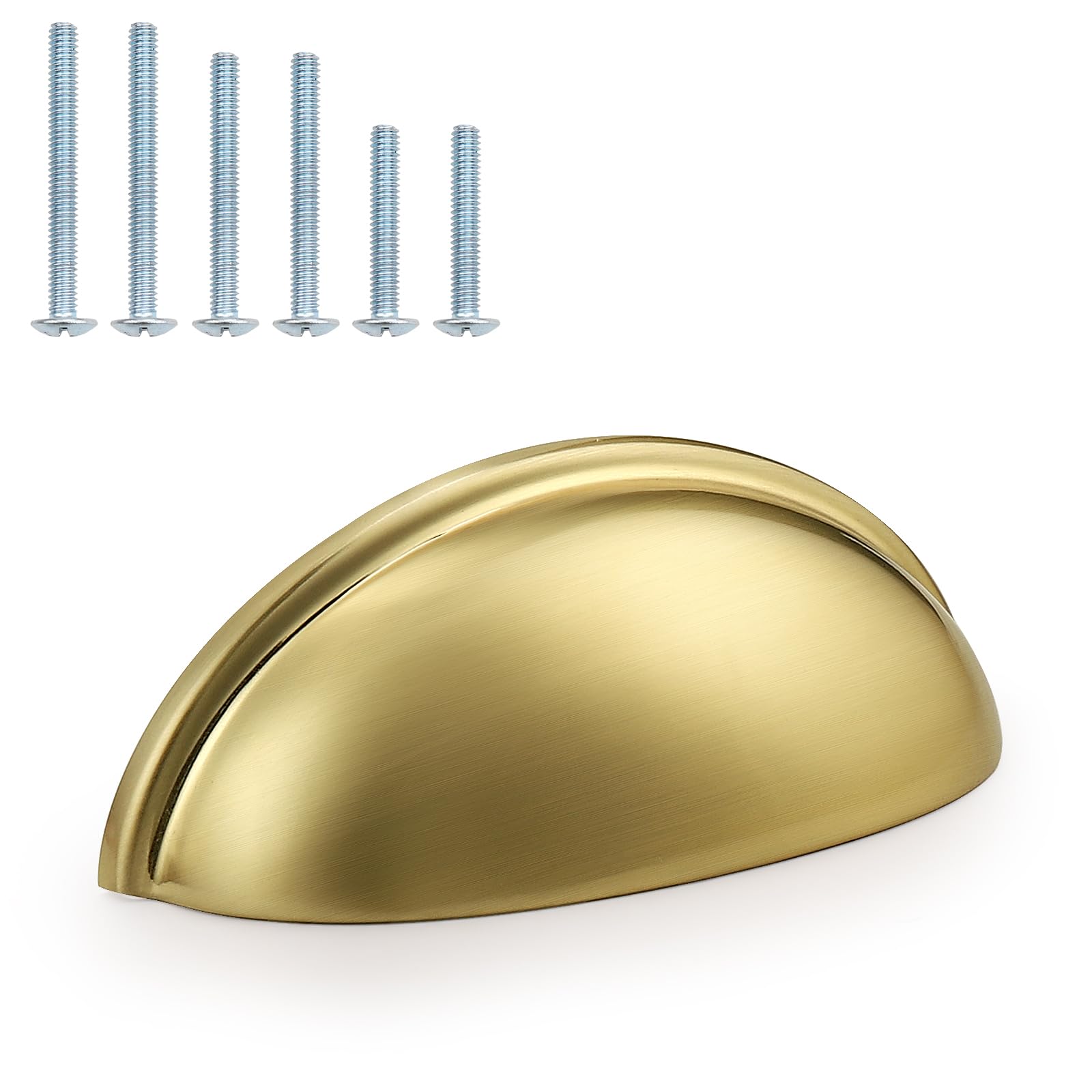 Poignées d'armoire de cuisine bronze champagne 76mm pour remplacer des ferrures usées