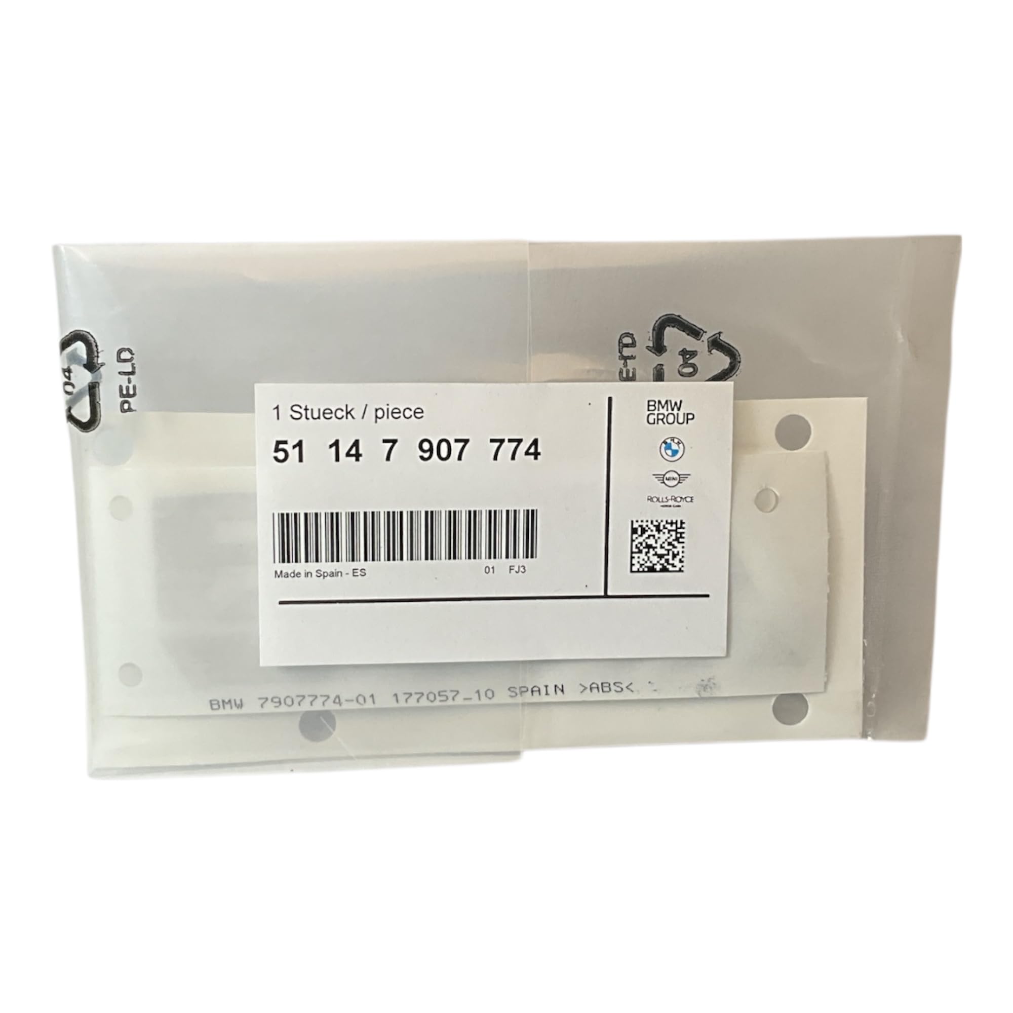 BMW Emblème M3 Competition Original OEM Tricolore 51147907774 pour G80 et G81 M3 Competition xDrive