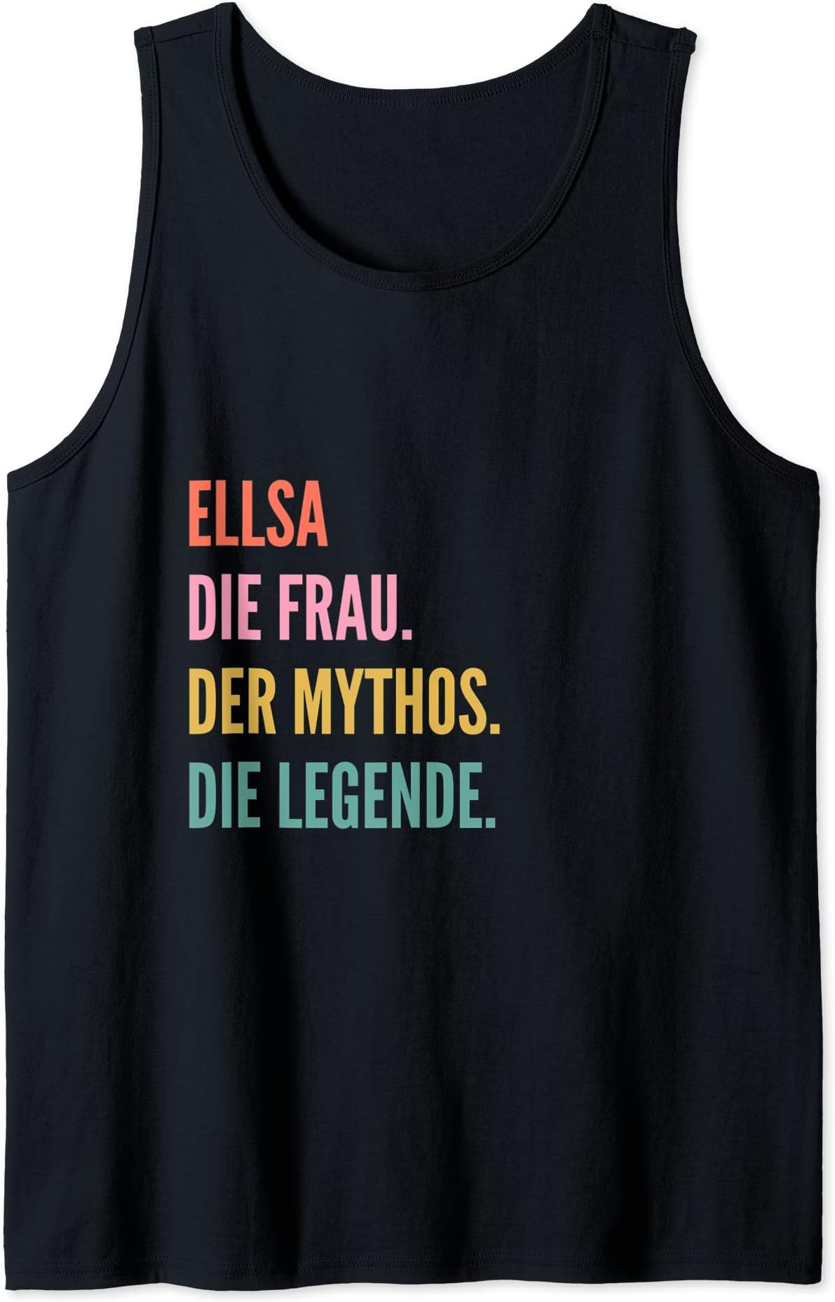 Funny German First Name Design - Ellsa Tank Top