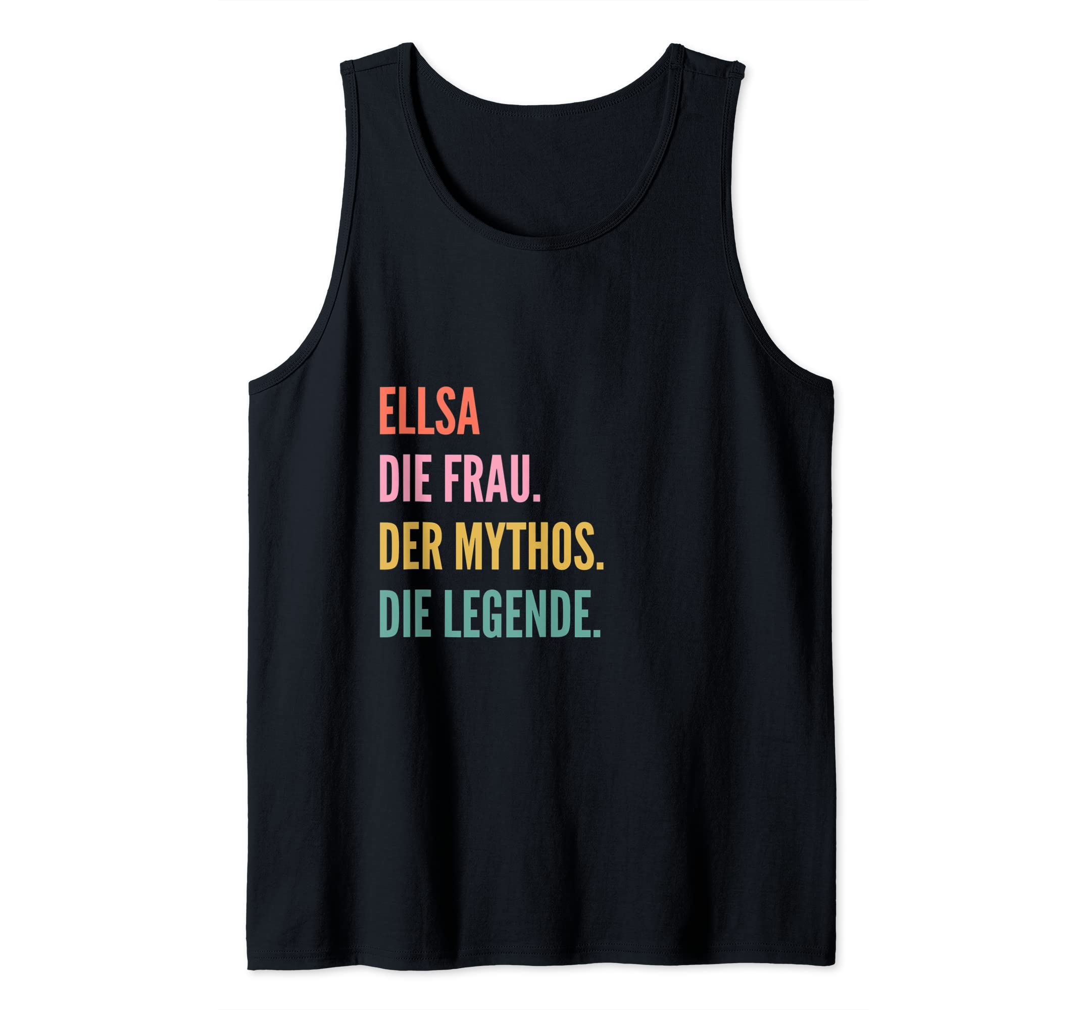 Funny German First Name Design - Ellsa Tank Top