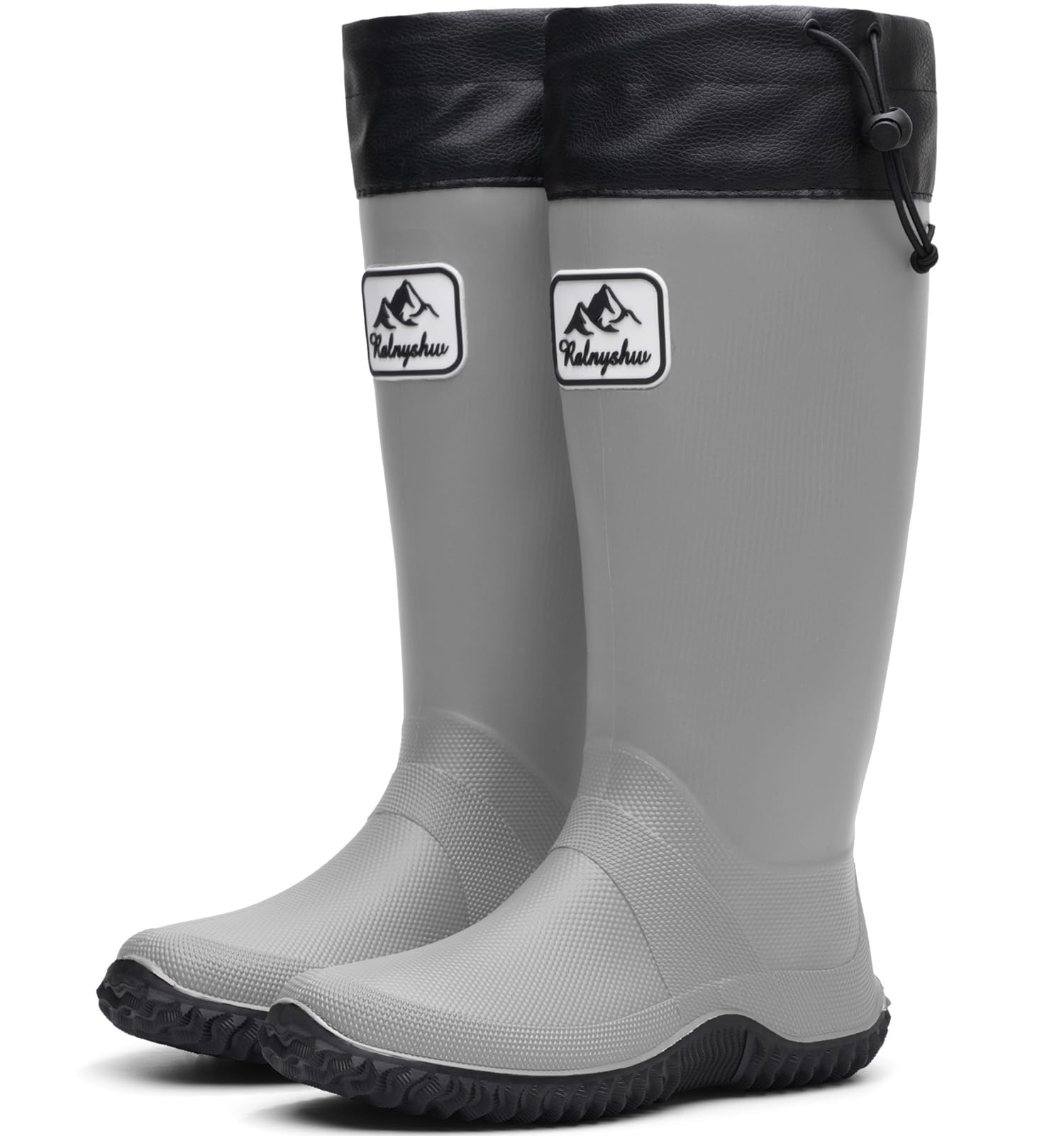 Botas de Lluvia Plegables Mujer Caucho Impermeables Antideslizantes