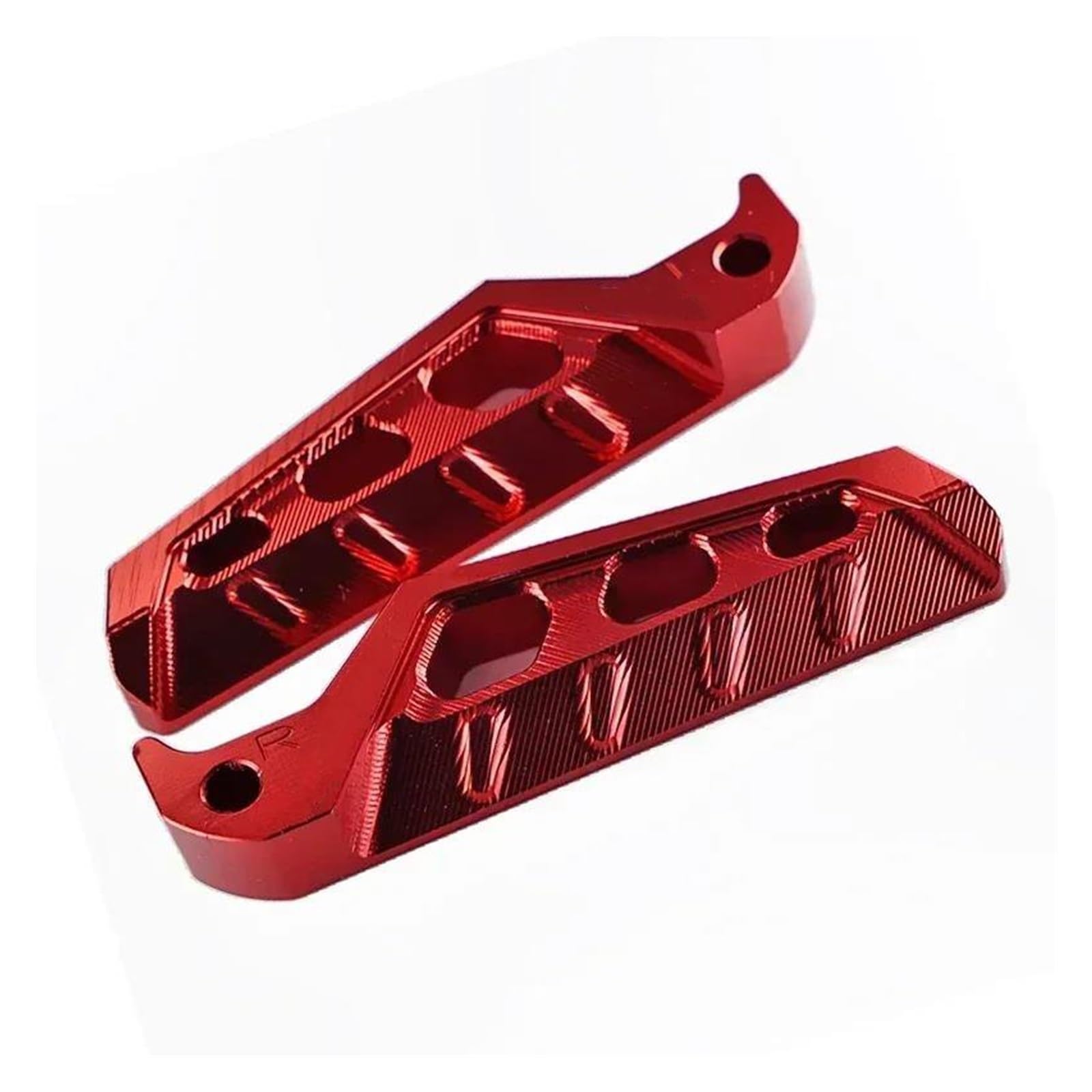 Pedali Per Zontes G1 125 ZT125 G1 ZT125U ZT 125 U ZT 310X ZT310R 2023 Accessori Per Moto Pedane Poggiapiedi Passeggero Posteriore(ROSSO)