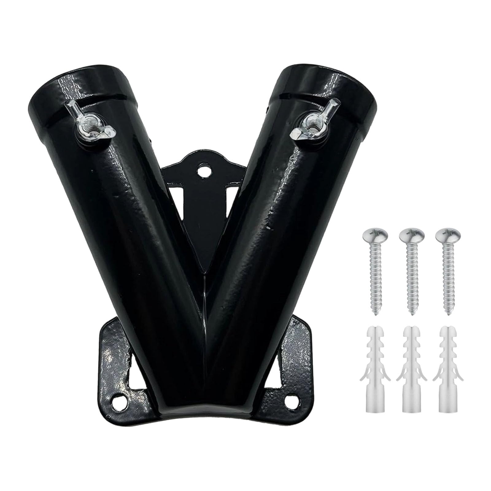 Resistant Flag Holder Double Mounting Holes Suitable for Secure Outdoor Flag Display on Wall or Posts Poles Holder