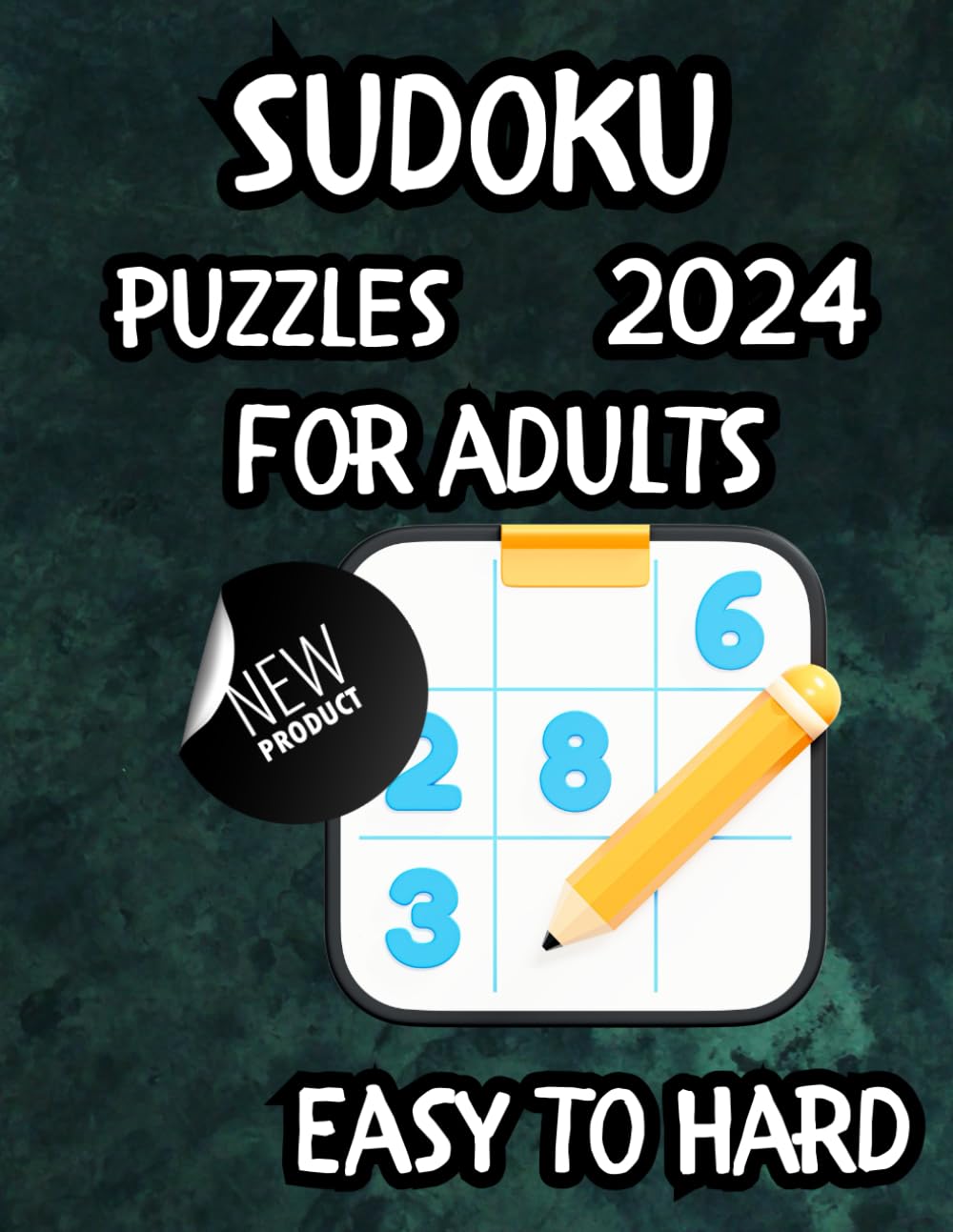 300 Sudoku Puzzles: A book with easy and difficult sudoku for people of all ages. One puzzle per page. 300 puzzles, from easy to hard.