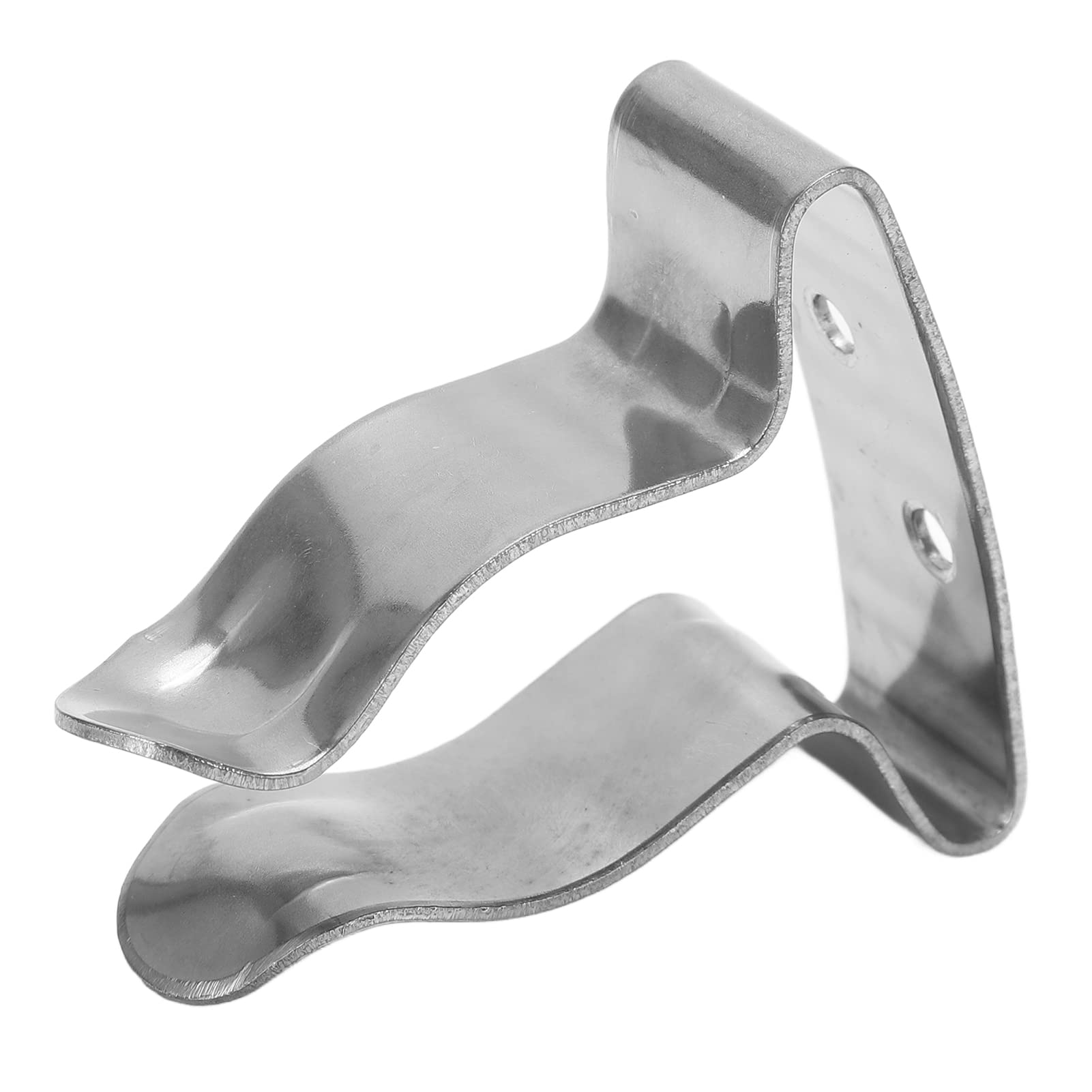 Chrees Abrazadera de muelle, soporte de resorte de gancho, abrazadera de resorte de acero inoxidable, abrazadera de soporte ajustable, compatible con canoas de barco (2939s)