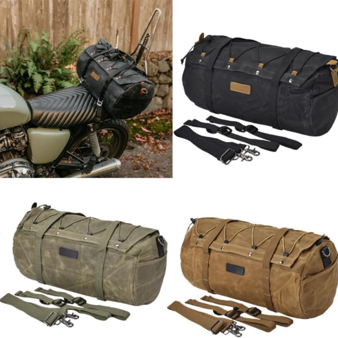 Amazon | Mozenaバイク用シートバッグ レトロトラベル レトロ