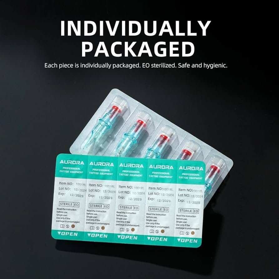 Amazon | Aurora Gen 2 カートリッジ タトゥーニードル 20個