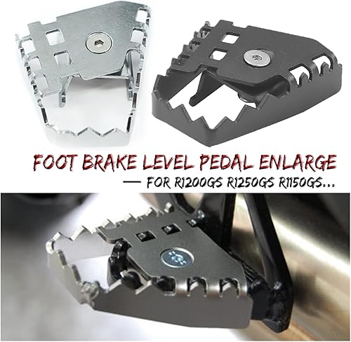 Miniatura 2 de Para BMW R1200GS R1250GS R1150GS F 800 700 650 GS 2021 Pastilla de clavija de motocicleta Pedal de nivel de freno Ampliar extensión Accesorios de