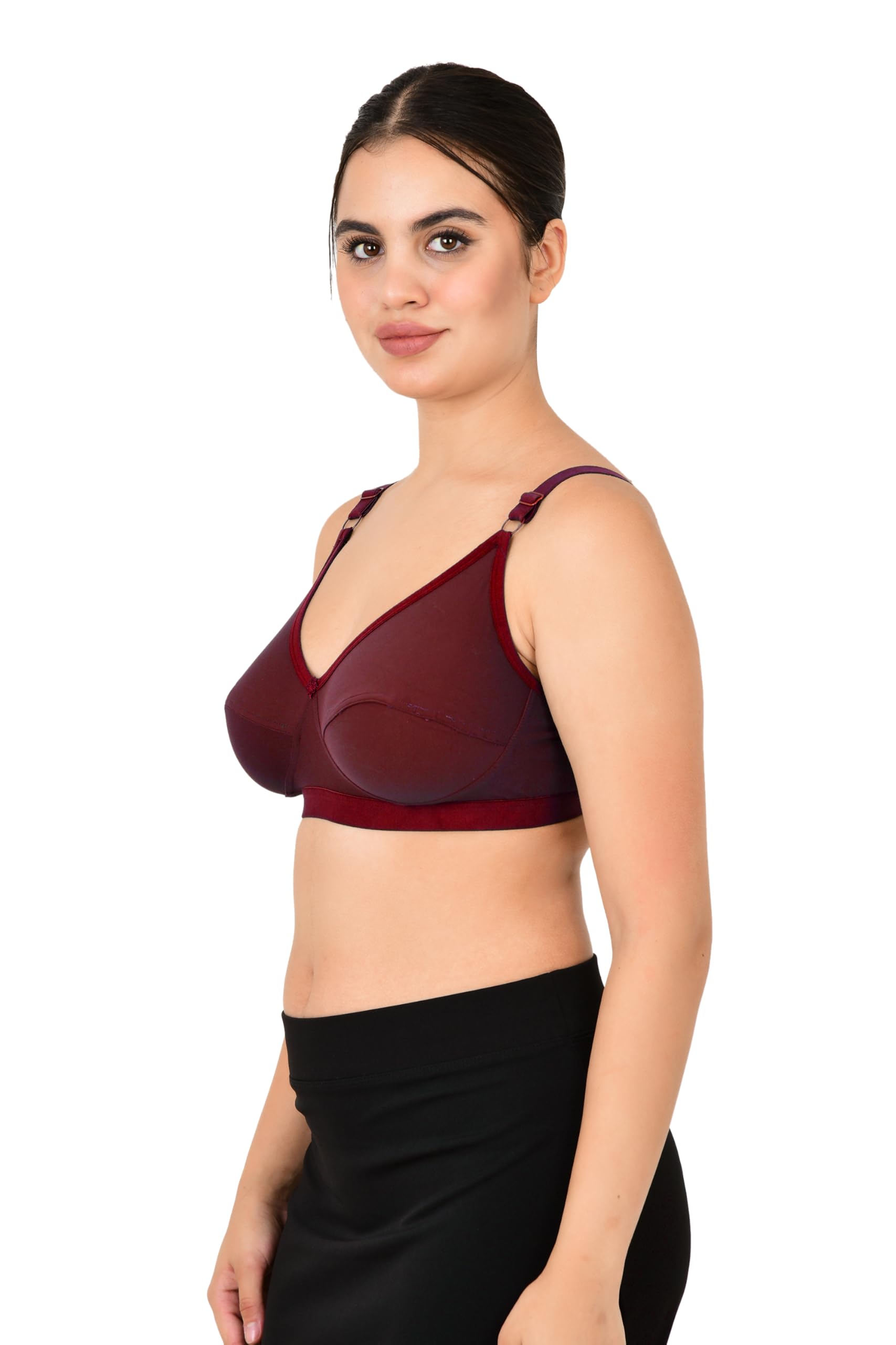 Full Coverage Everyday Non Padded Bra for Womens