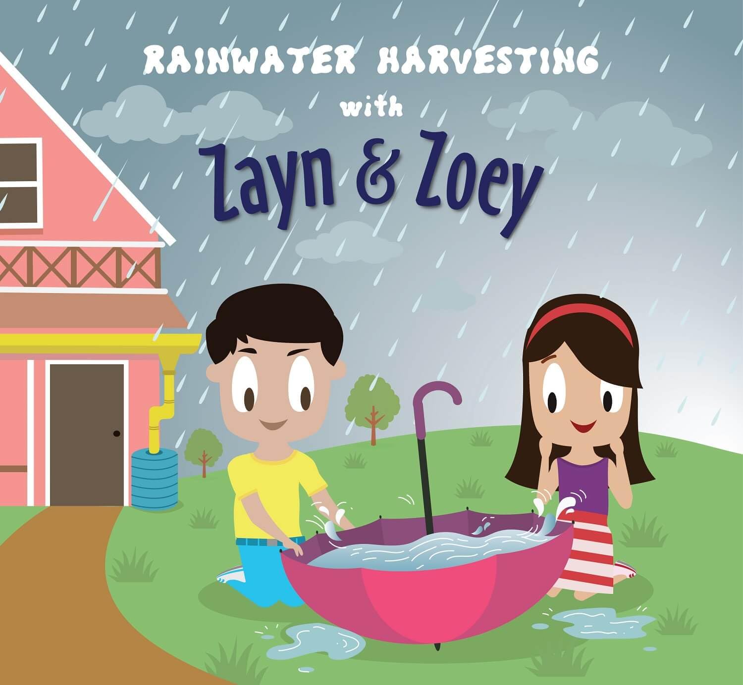 RAINWATER HARVESTING WITH ZAYN & ZOEY, NA