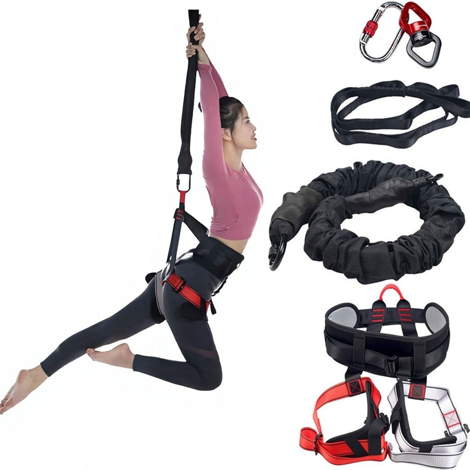 Lina do tańca na bungee, wiszący sznurek do jogi Fitness Bungee
