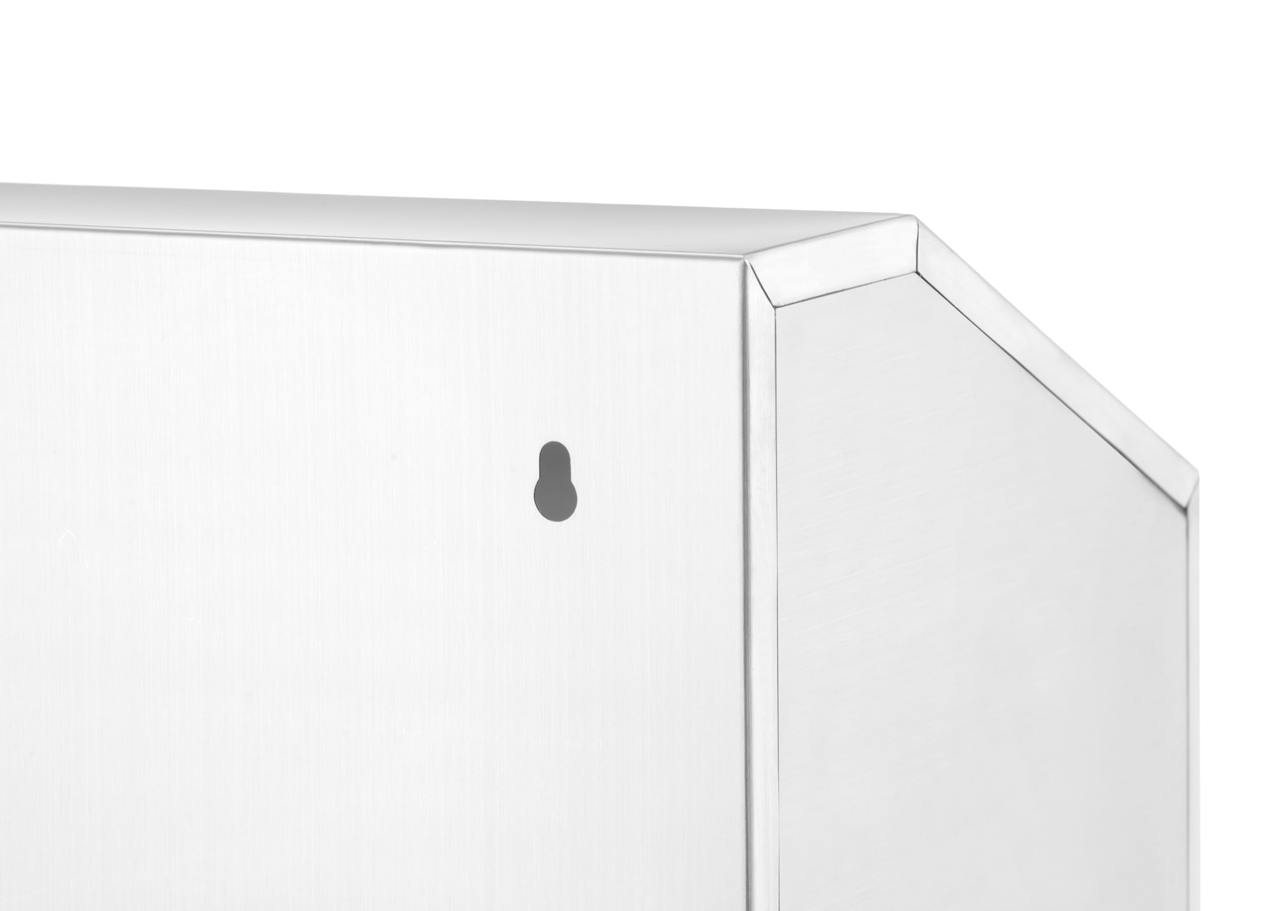 HENDI Soporte para Recipientes Gastronorm, Organizador de Cocina con 3 Compartimentos (3x GN 1/6), Antideslizante y Montaje en Pared, 512x245x(H)215mm, Acero Inoxidable