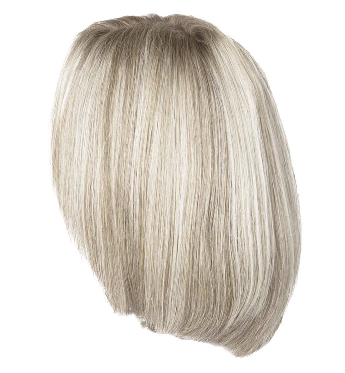 Raquel Welch Longing For London Luxurious Mid-Length Bob Cut Wig, Black Label Human Hair Collection by Hairuwear, Average Cap, RH12 23 Coconut Cream