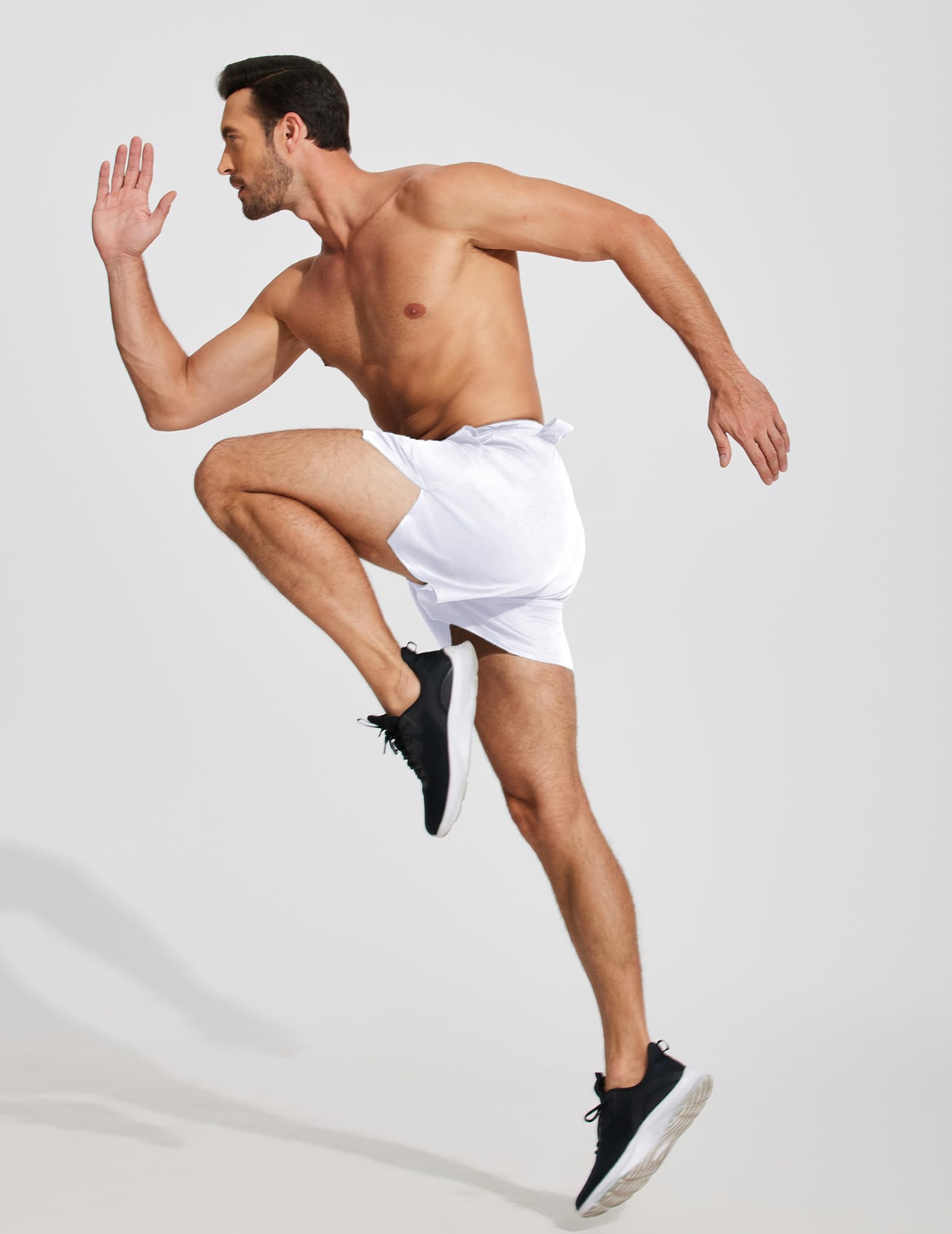 Weardear Pantaloncini Sportivi da Uomo Sport e Allenamento Fitness Shorts Jogging Corti Comodo e Traspirante Pantaloncini per e Correre S-XXL