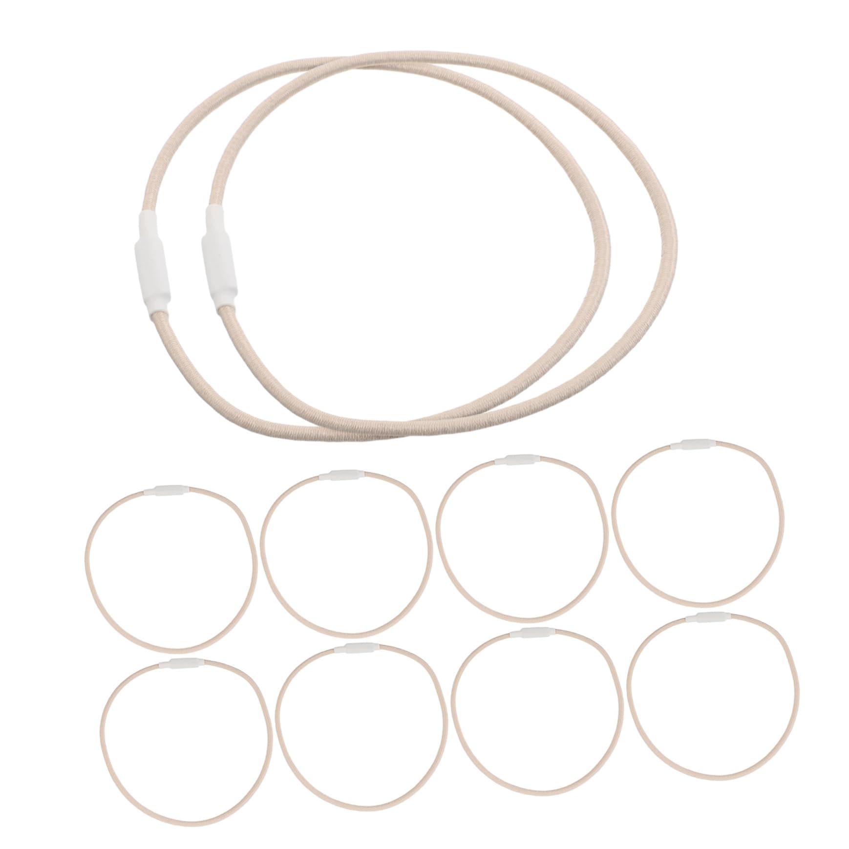 ifundom 10pcs Replacement Rubber Bands for Microphone Shock Mounts Vibration Elastic Clips Durable and Easy to Install Compatible with Recording Setups