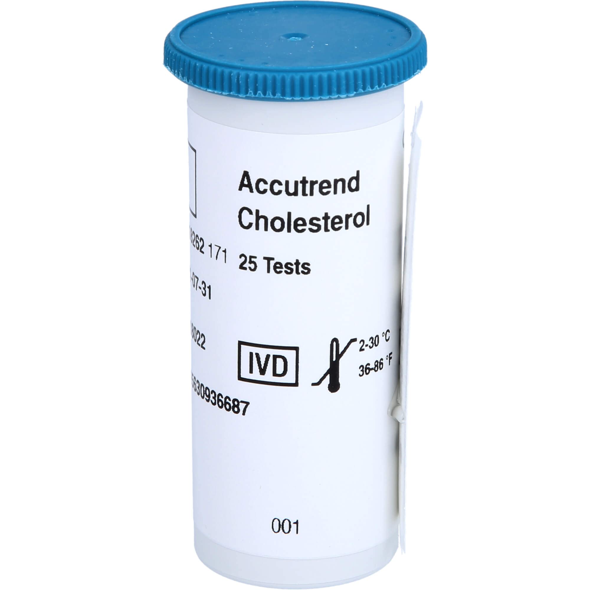 Accutrend Colesterol 25 Tiras
