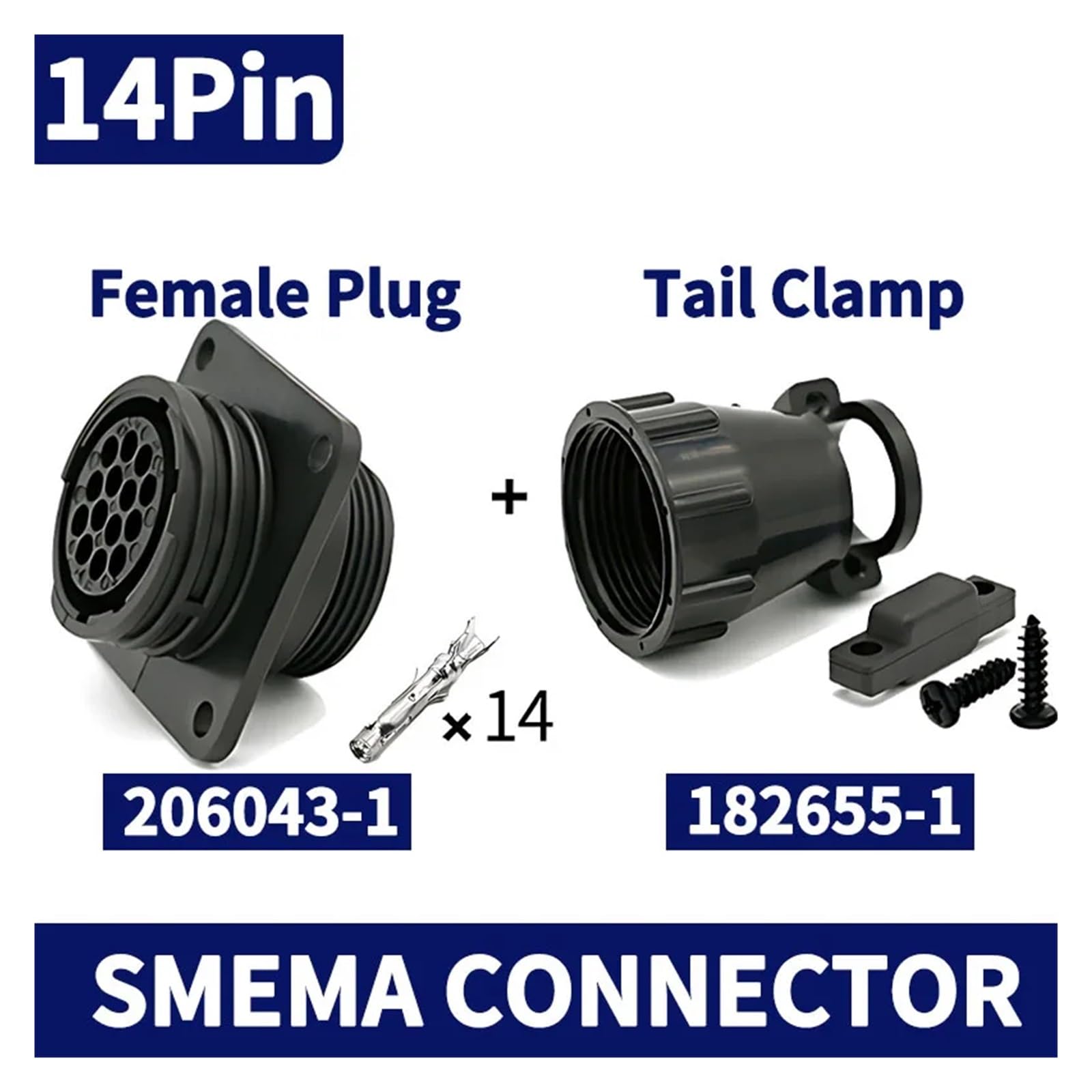 Amazon.co.jp: 1/5/20 セット 4P/9P/14Pin AMP/TE タイプ航空コネクタ