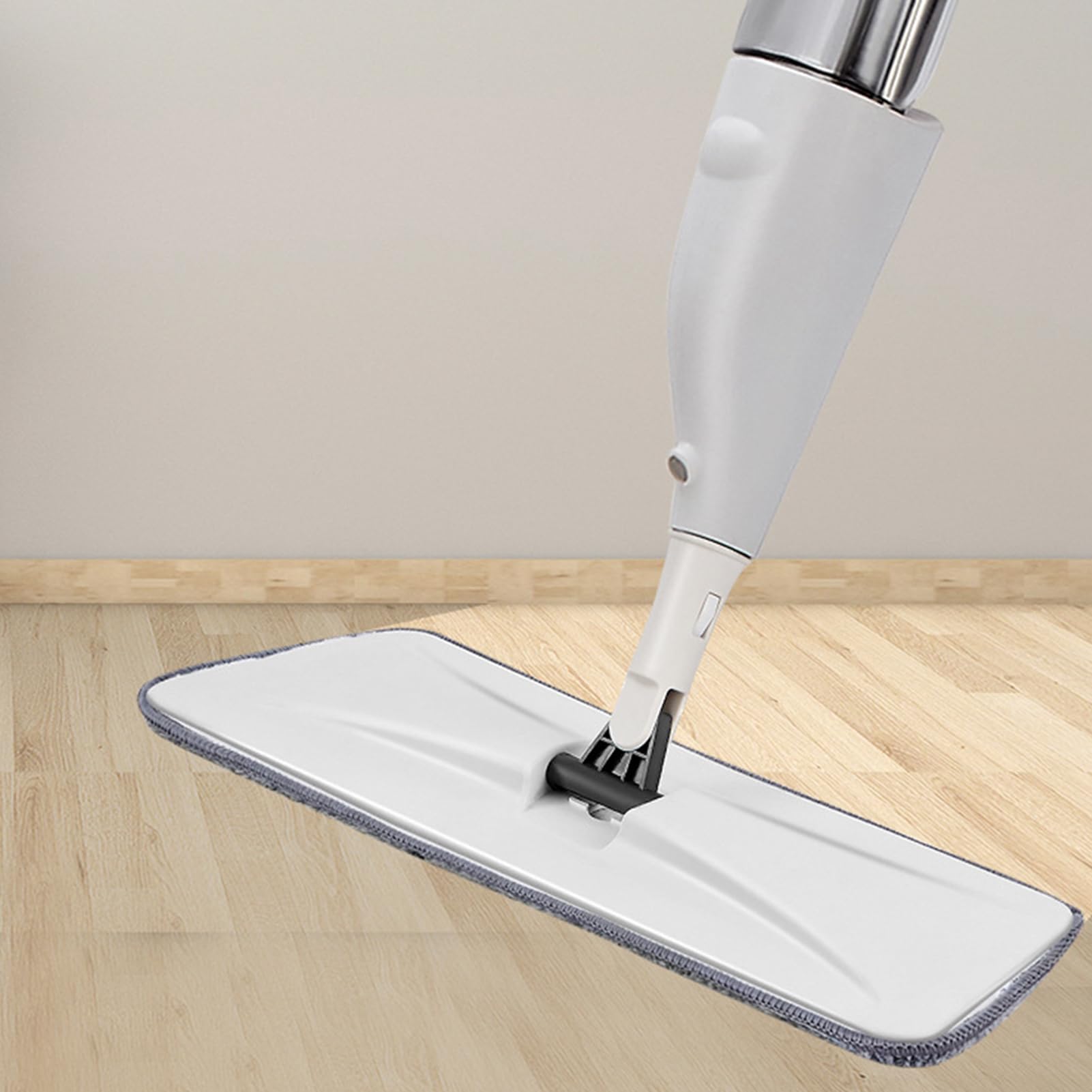 Mop Per La Pulizia Dei Pavimenti Scopa A Spruzzo Con Riutilizzabile | Panni In Microfibra Lavabili Rotazione 360° Serbatoio 400 ml Per Casa Cucina Bagno Garage
