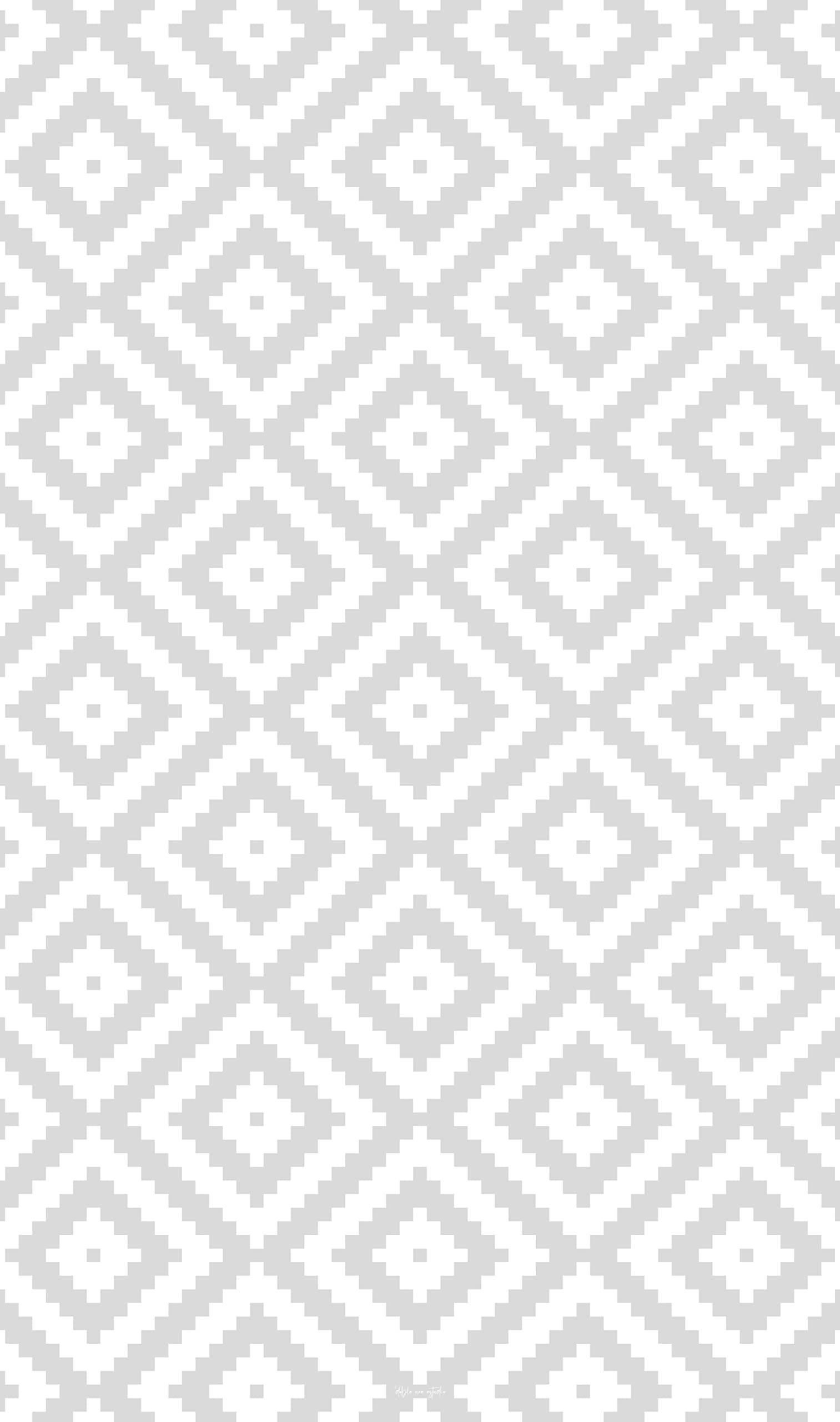 DobleUve Estudio Alfombra Vinílica Geométrica 08 | Color Gris | 47x80 cm | Alfombra Cocina Lavable Antideslizante | Alfombra Vinilica | Suelo Vinílico | Alfombra Vinilo Salón