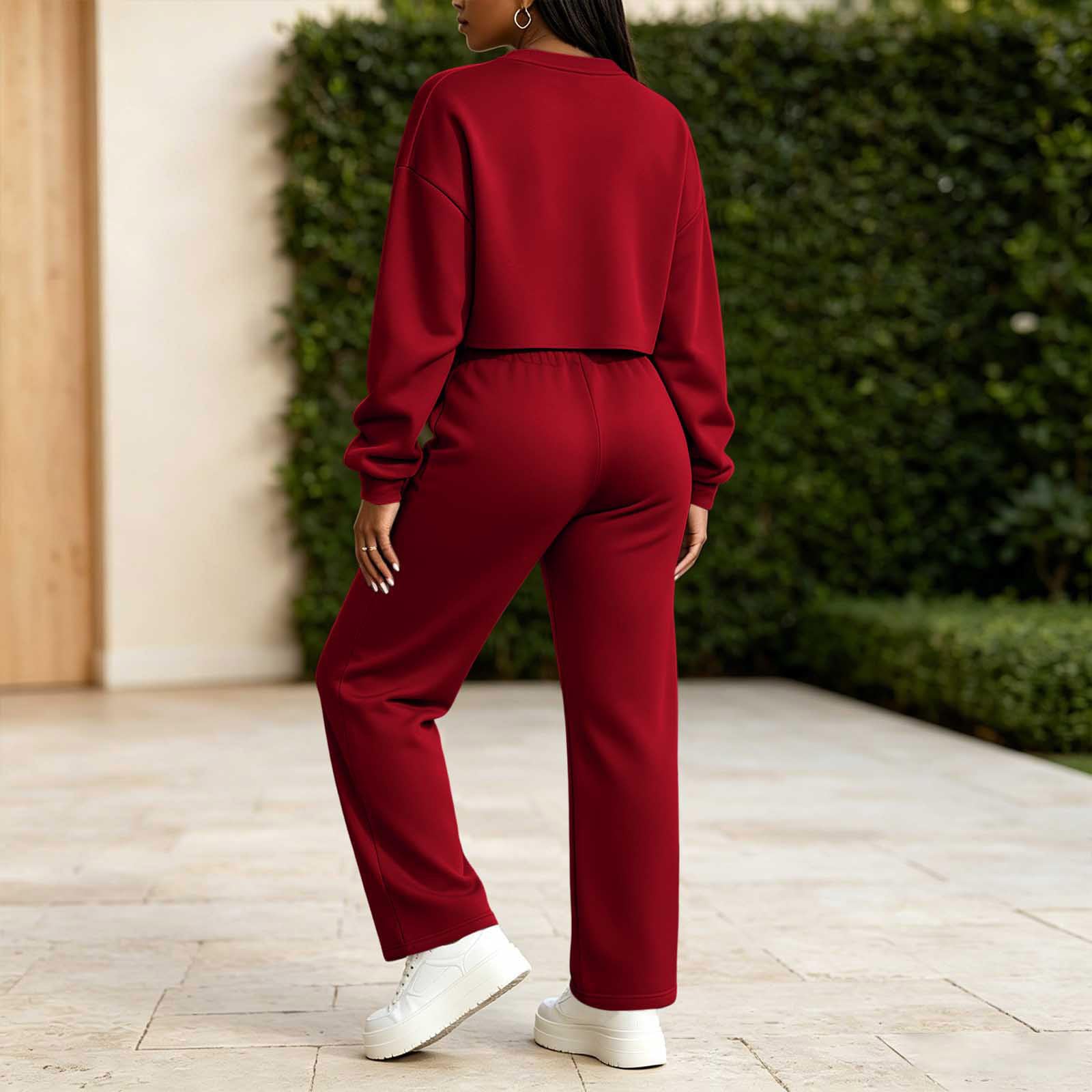 Chandal Mujer Completo,Ropa Deportiva con Sudadera y Pantalon Chandal
