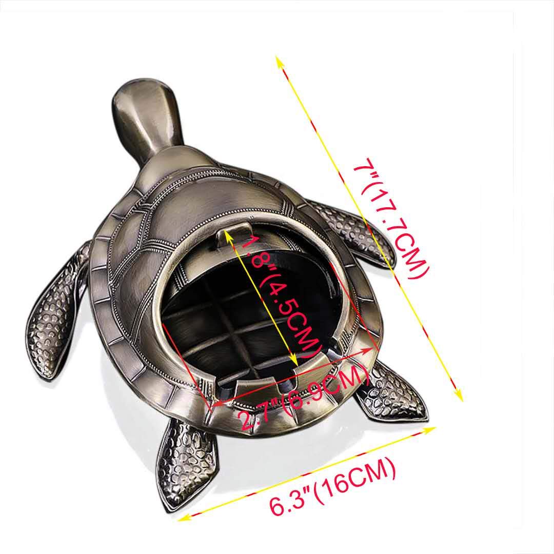 レトロ　鉄器　亀　灰皿？ 5a0409f0a57903edc103303f9e8934