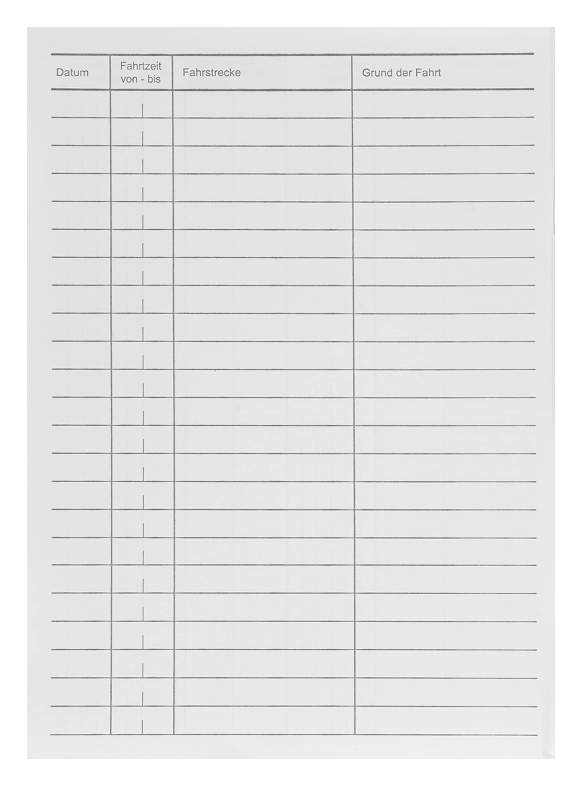Stylex 40079 Fahrtenbuch, DIN A5, 40 Blatt (10)
