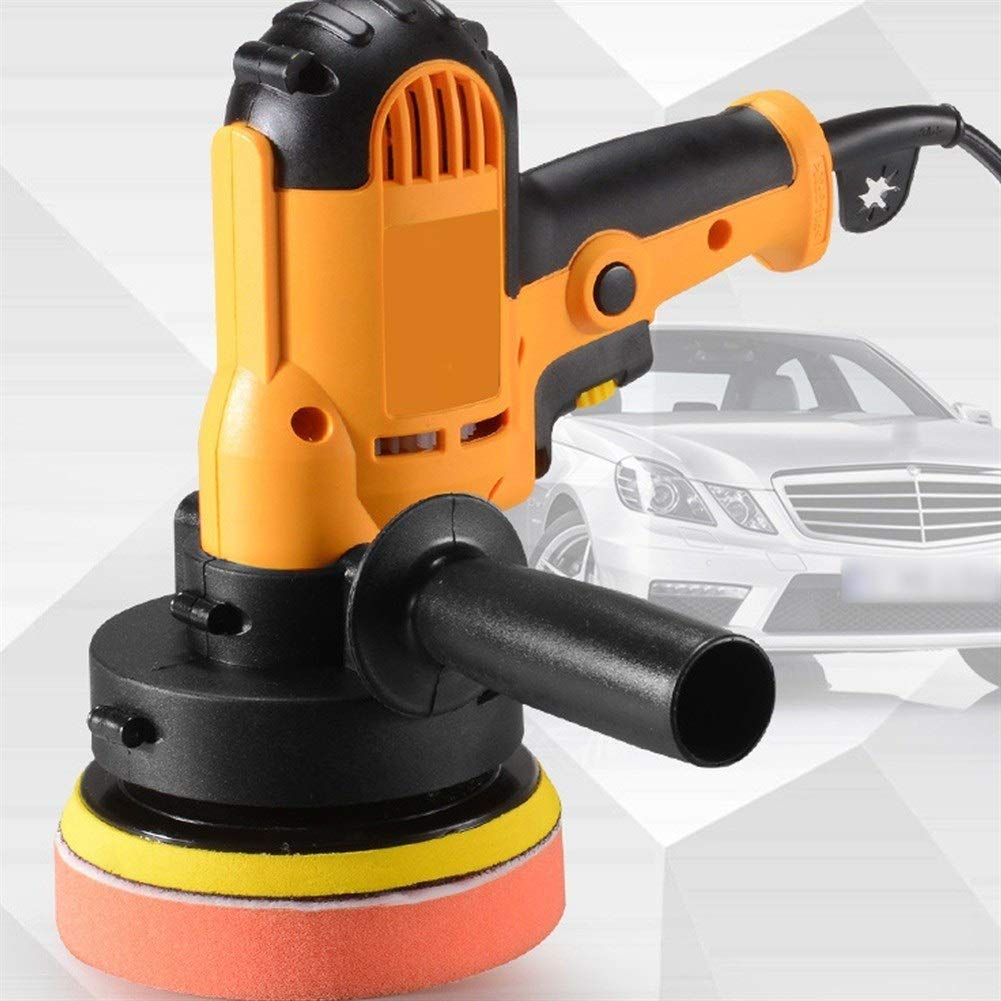 Pulidora Eléctrica De 700 W con Velocidad Ajustable para Encerar, Pulir, Sellar Y Abrillantar Automóviles, Ideal para Metales Y Muebles.