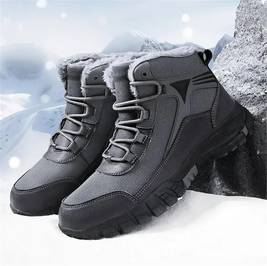 Men's Winter Anti-Slip Shoes Warm Breathable Snow Shoes(39 Code)
